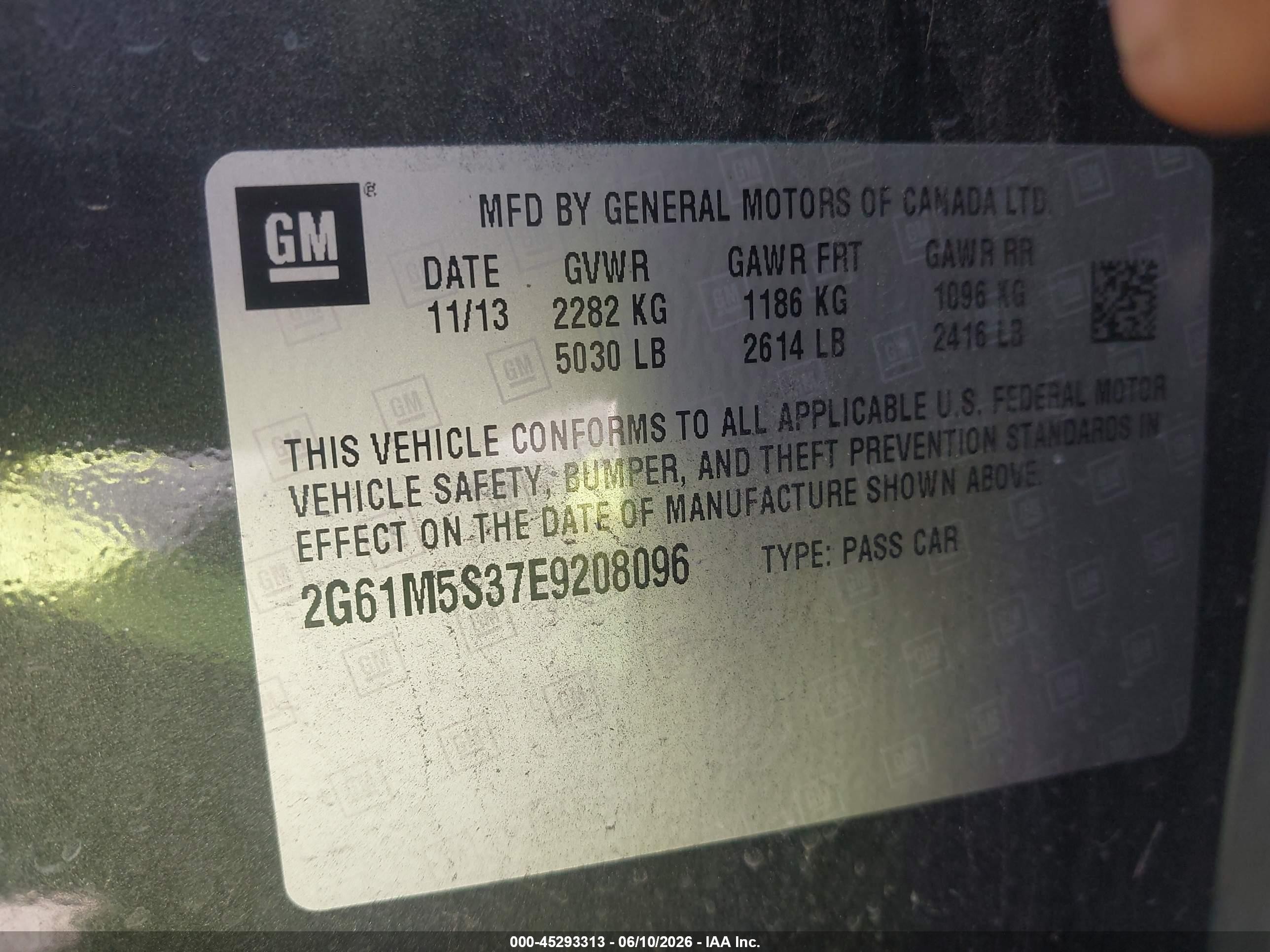 2014 Cadillac Xts Luxury Gray vin: 2G61M5S37E9208096