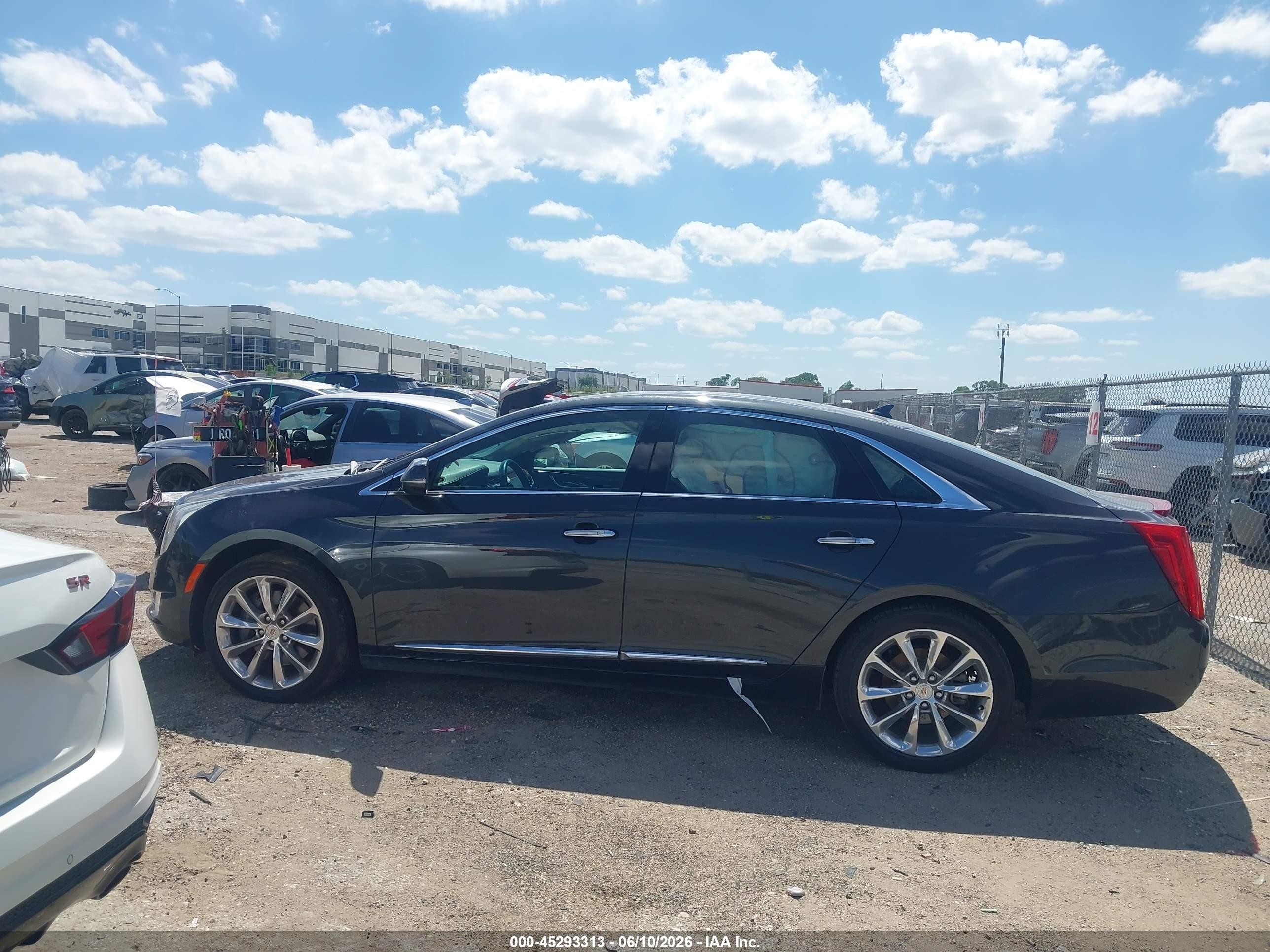 2014 Cadillac Xts Luxury Gray vin: 2G61M5S37E9208096