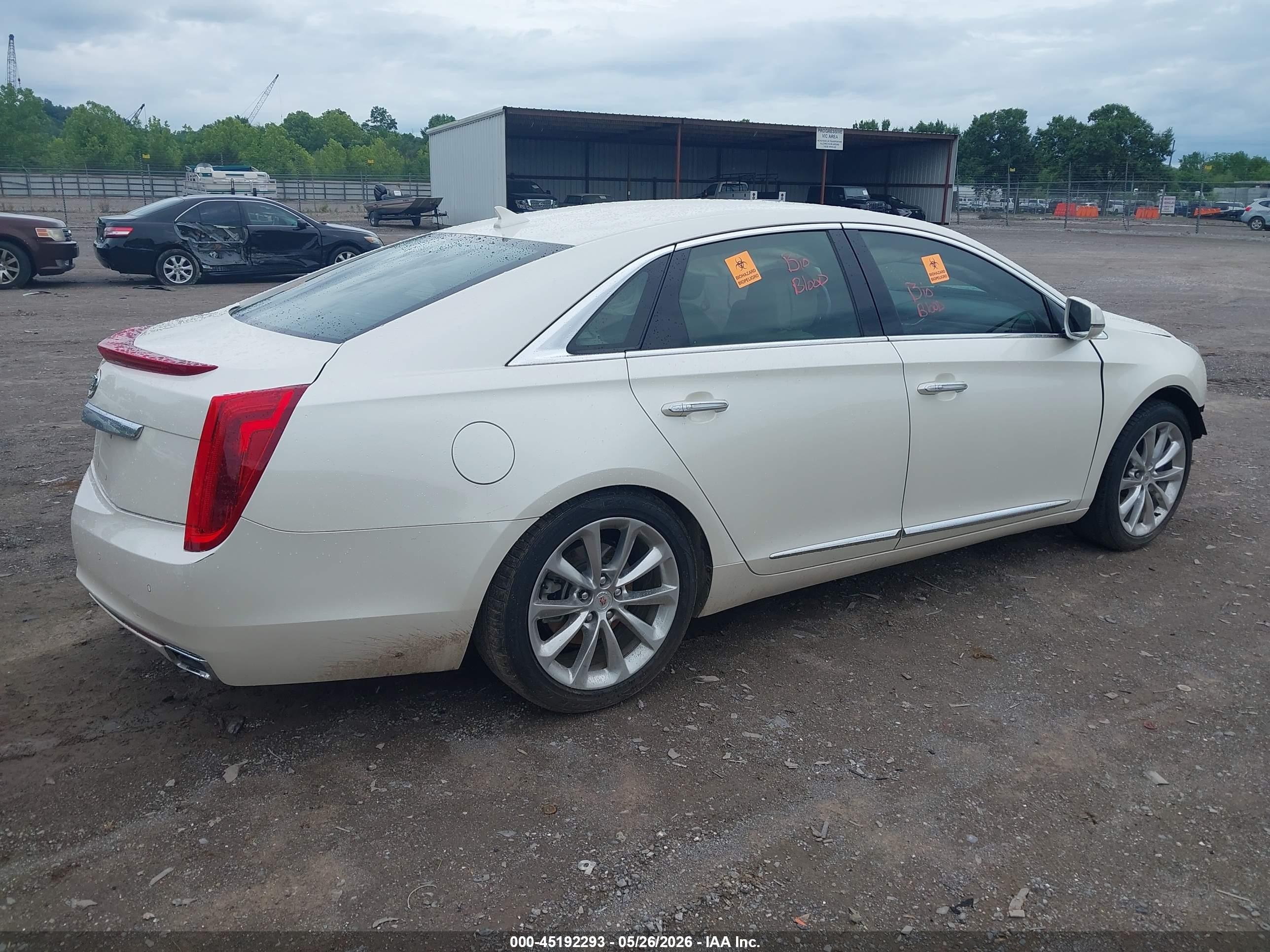 2014 Cadillac Xts Luxury White vin: 2G61M5S37E9317982