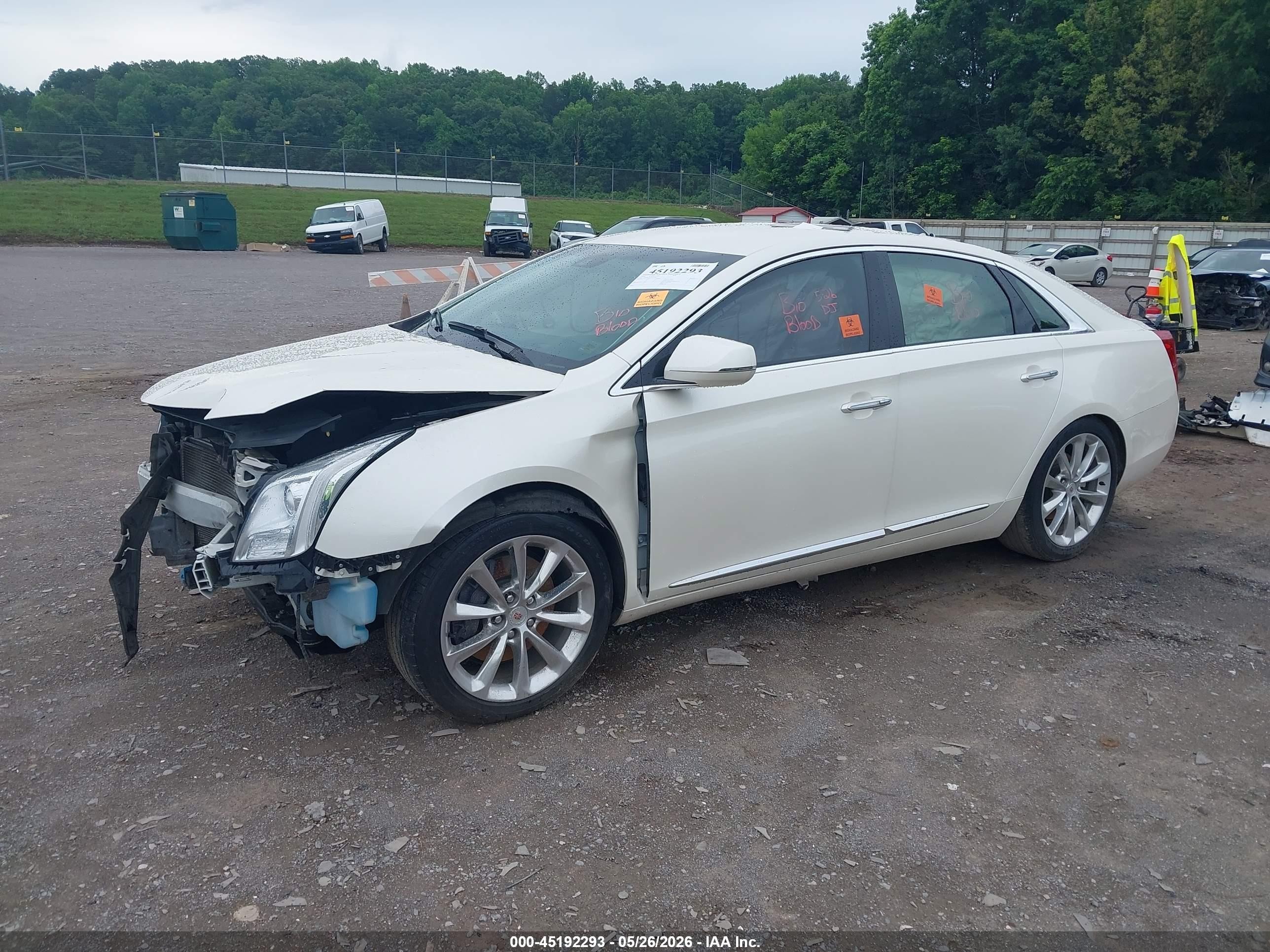 2014 Cadillac Xts Luxury White vin: 2G61M5S37E9317982