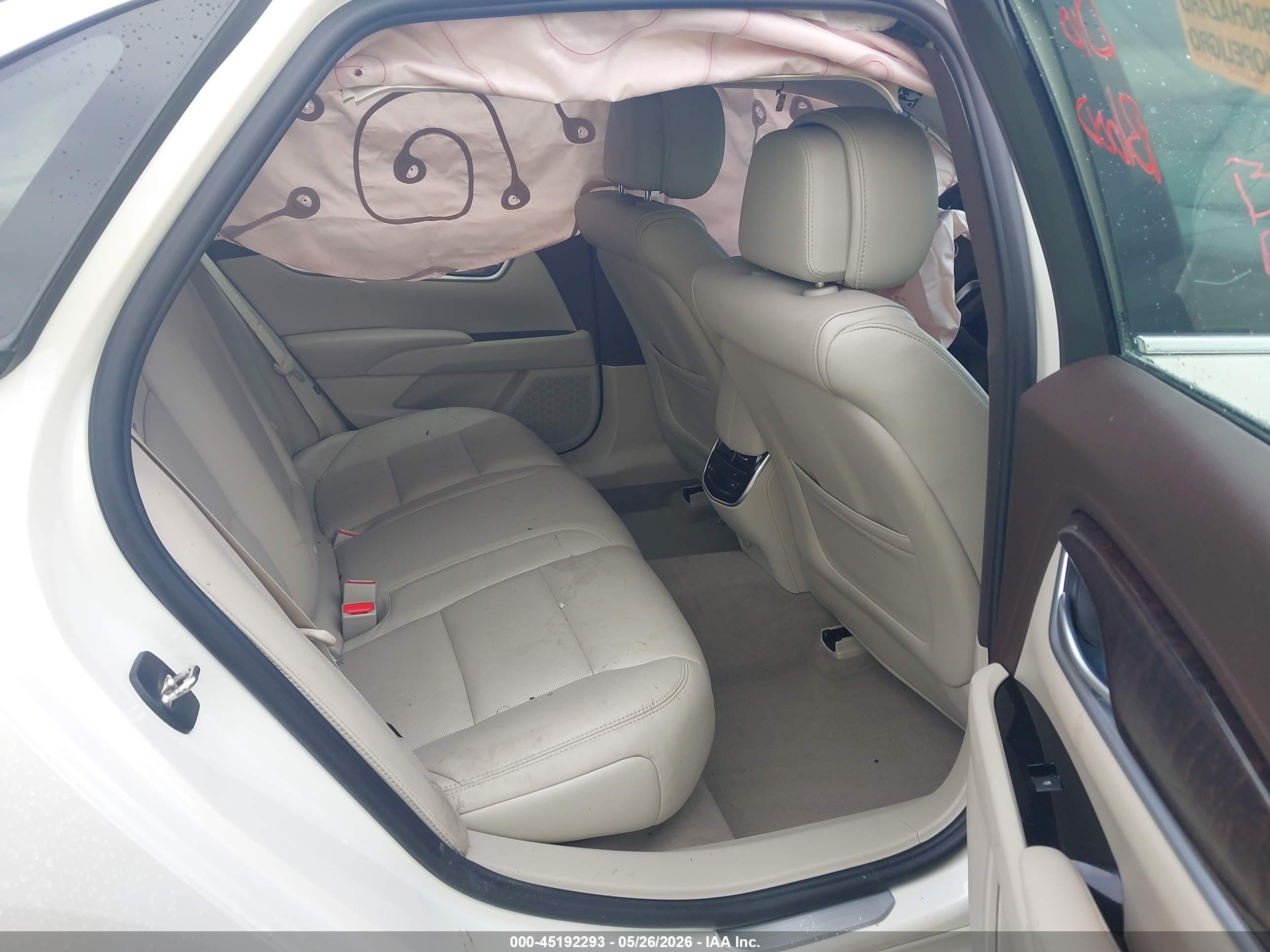 2014 Cadillac Xts Luxury White vin: 2G61M5S37E9317982