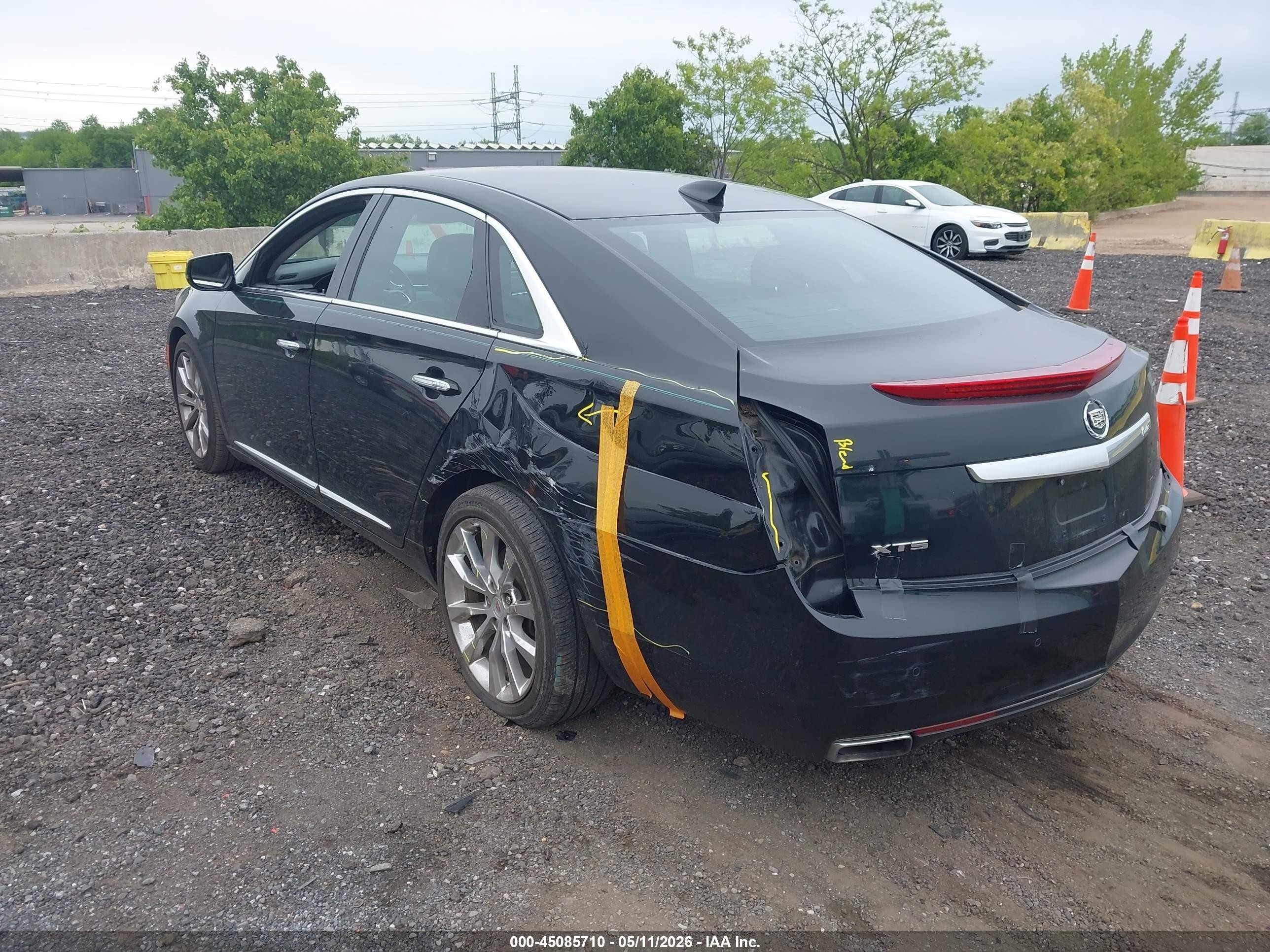 2015 Cadillac Xts Luxury Black vin: 2G61M5S37F9113104