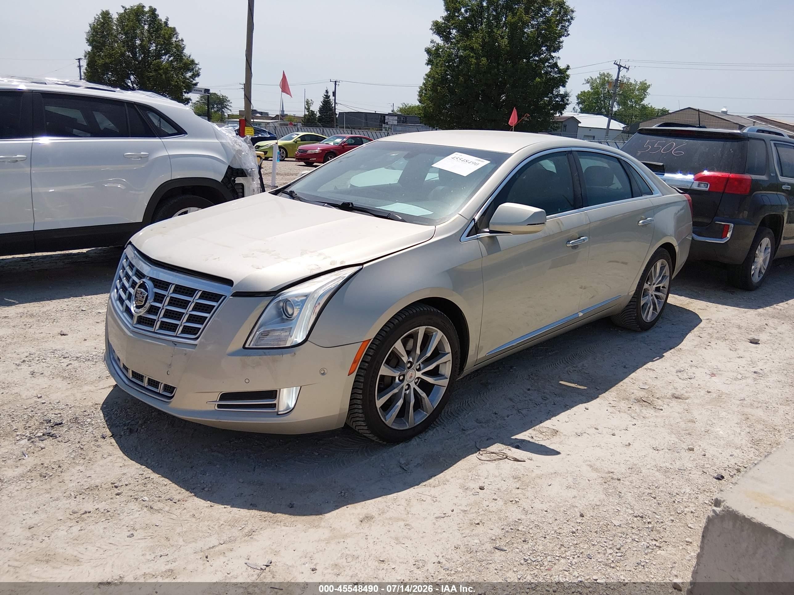 2015 Cadillac Xts Luxury Золотой vin: 2G61M5S37F9222338