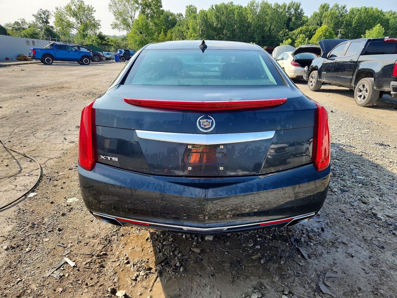 2015 Cadillac Xts Luxury Collection Charcoal vin: 2G61M5S38F9256899