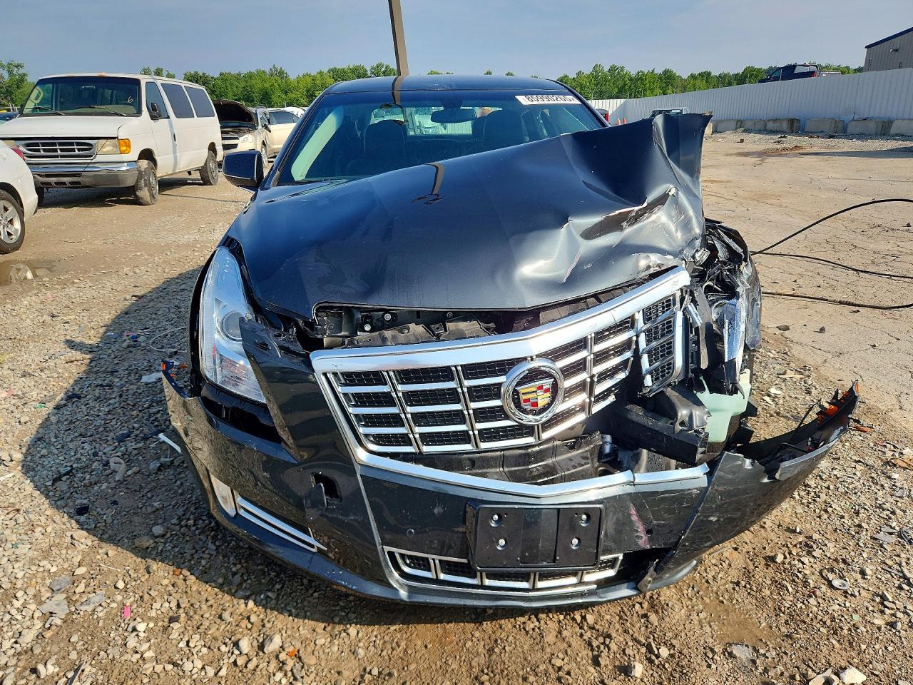 2015 Cadillac Xts Luxury Collection Charcoal vin: 2G61M5S38F9256899