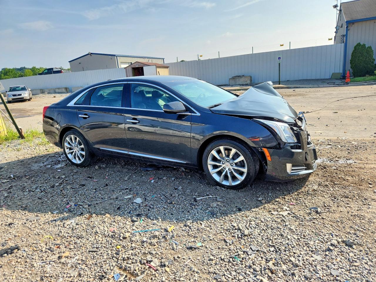 2015 Cadillac Xts Luxury Collection Charcoal vin: 2G61M5S38F9256899