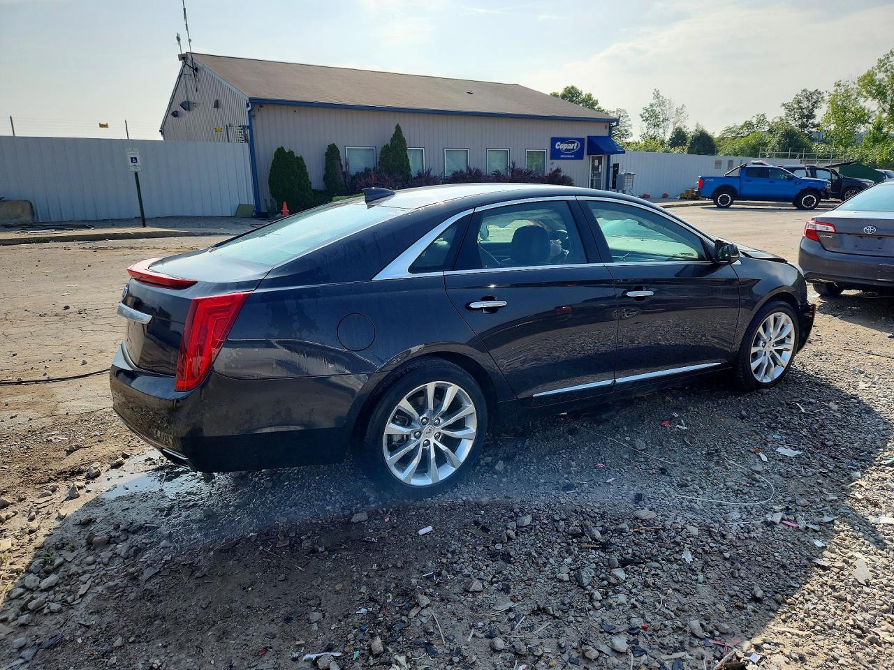 2015 Cadillac Xts Luxury Collection Charcoal vin: 2G61M5S38F9256899
