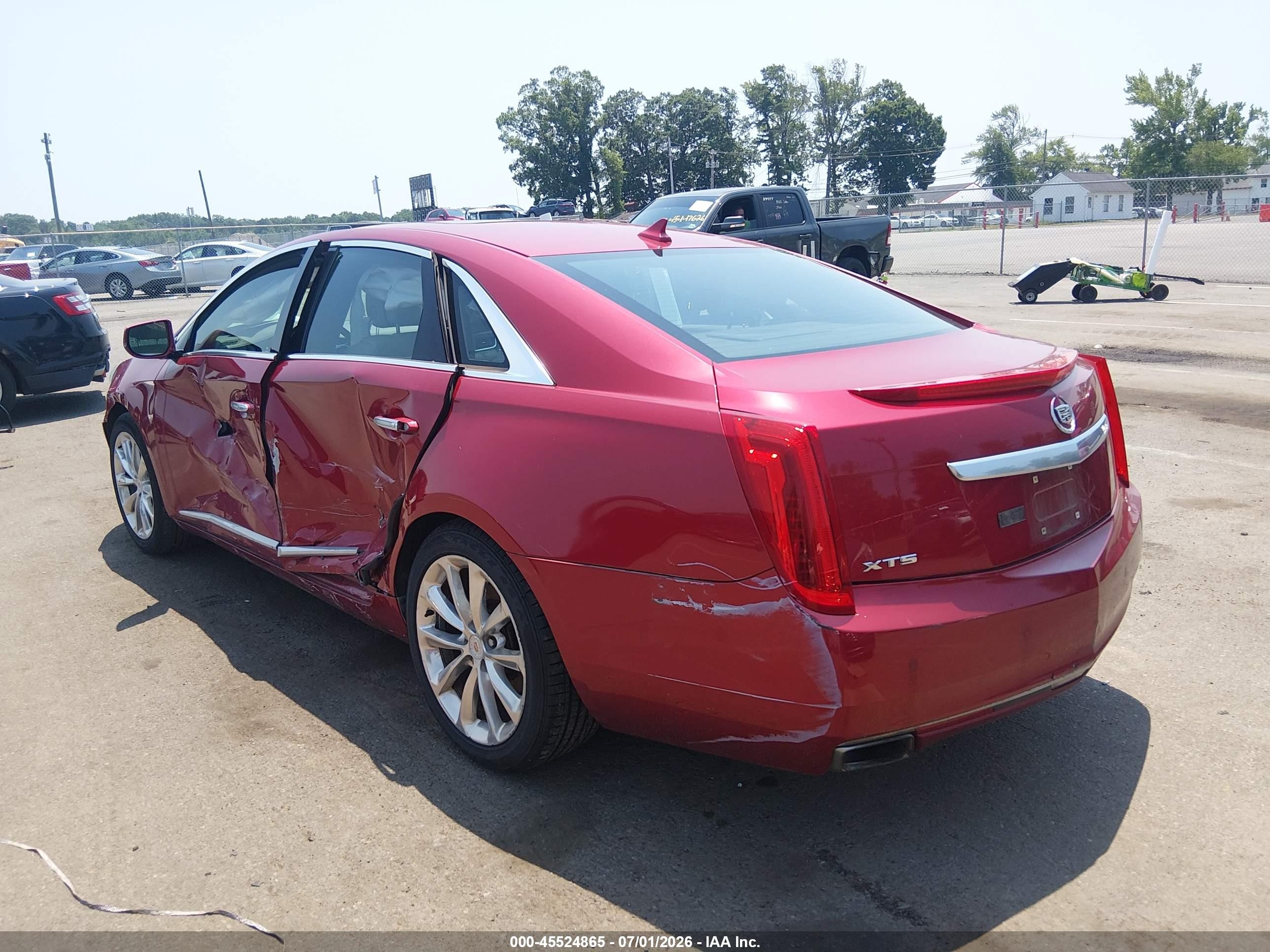 2014 Cadillac Xts Luxury Red vin: 2G61M5S39E9237910