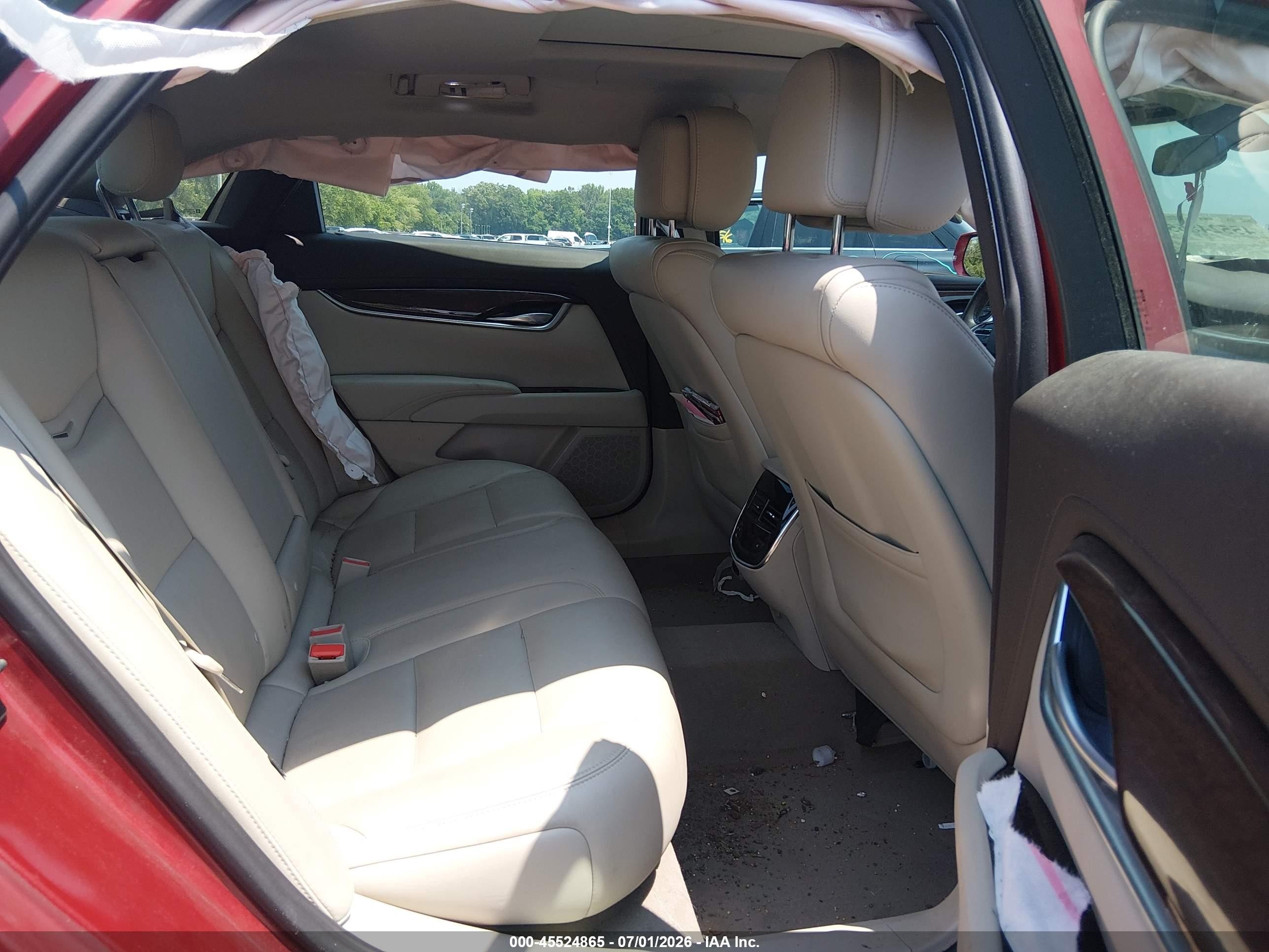 2014 Cadillac Xts Luxury Red vin: 2G61M5S39E9237910