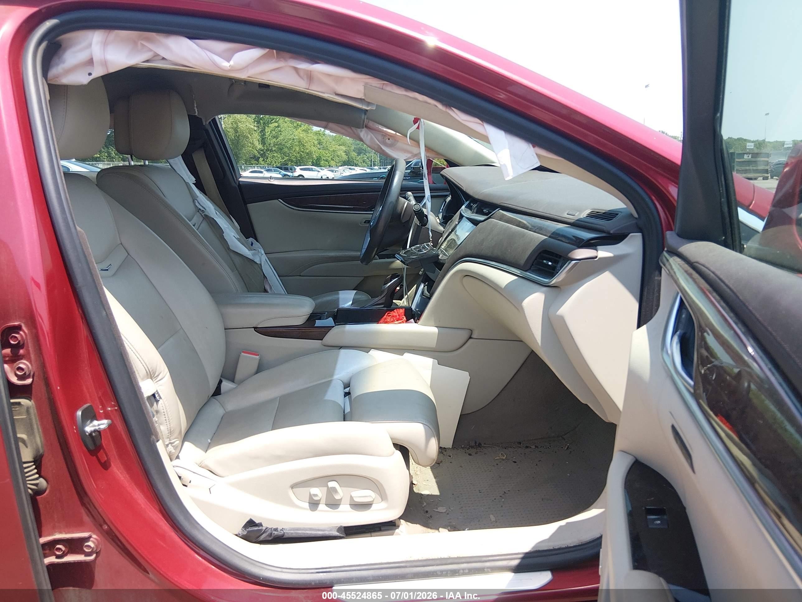 2014 Cadillac Xts Luxury Red vin: 2G61M5S39E9237910