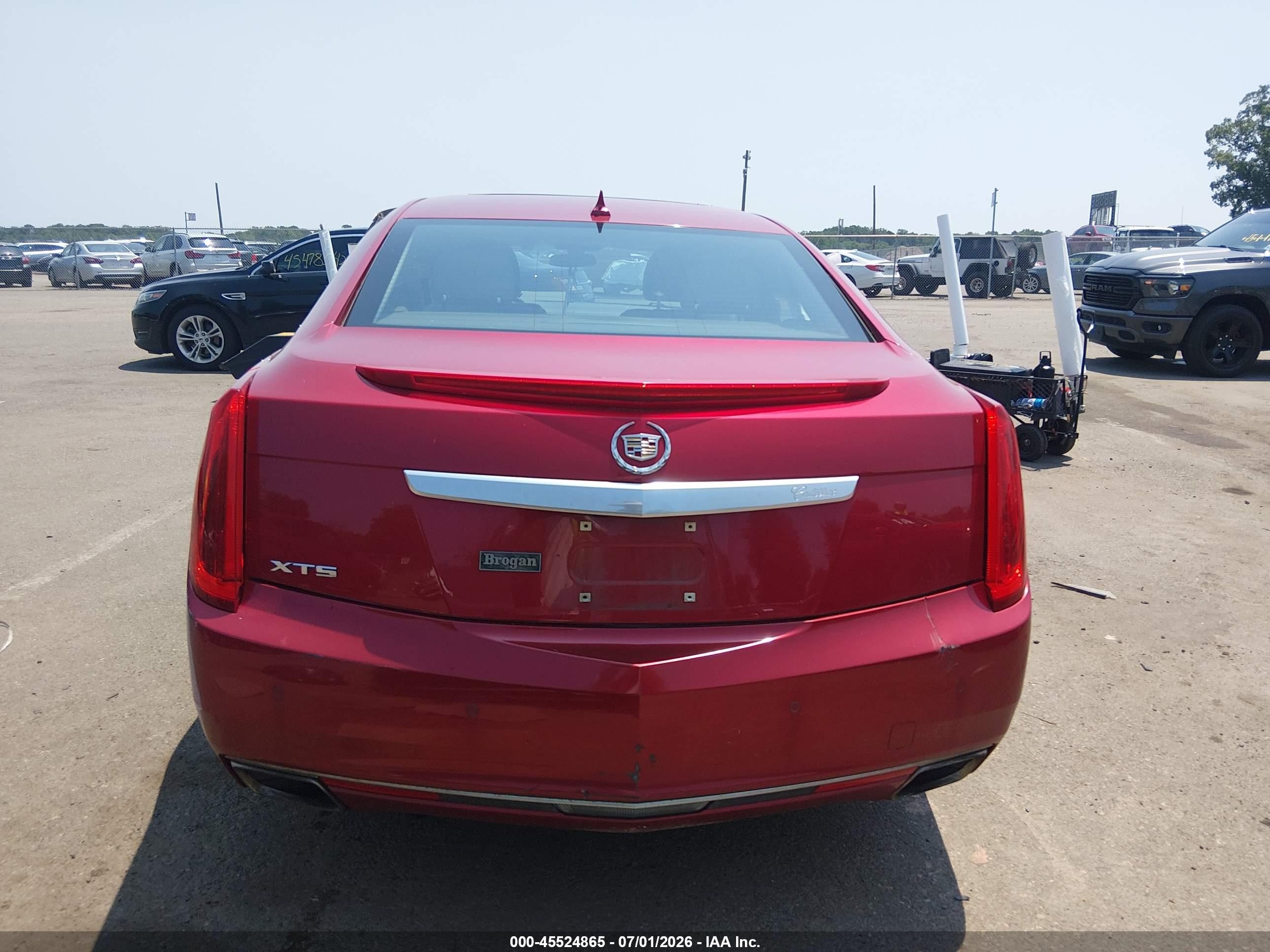 2014 Cadillac Xts Luxury Red vin: 2G61M5S39E9237910