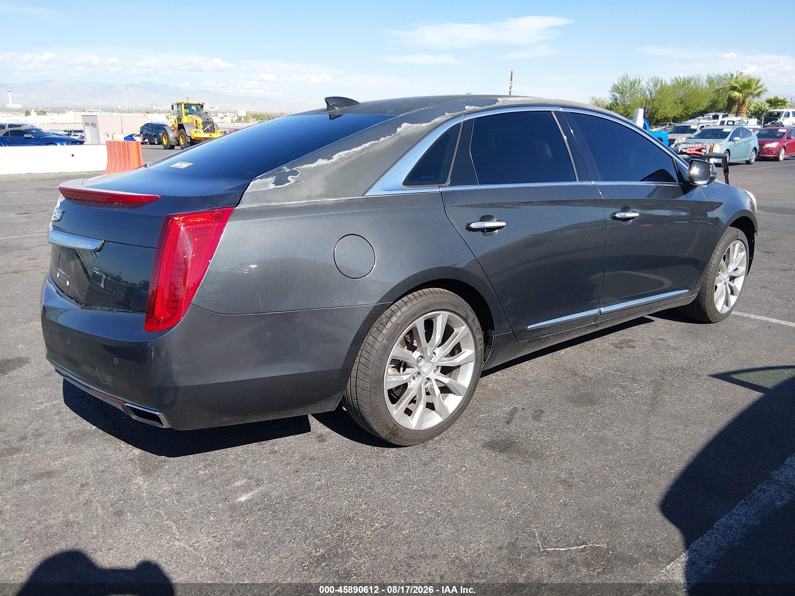 2017 Cadillac Xts Luxury Серый vin: 2G61M5S39H9155941