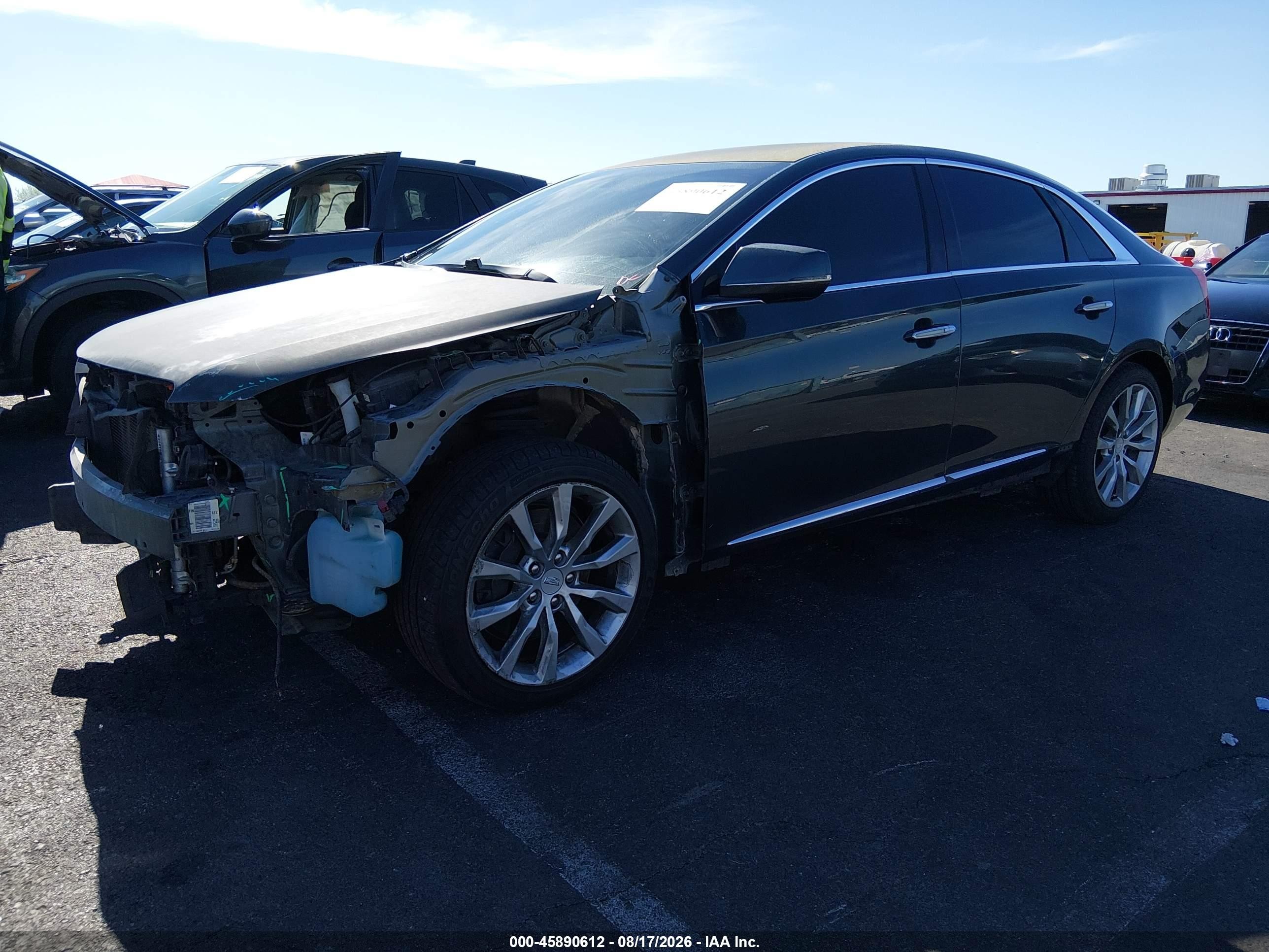 2017 Cadillac Xts Luxury Серый vin: 2G61M5S39H9155941