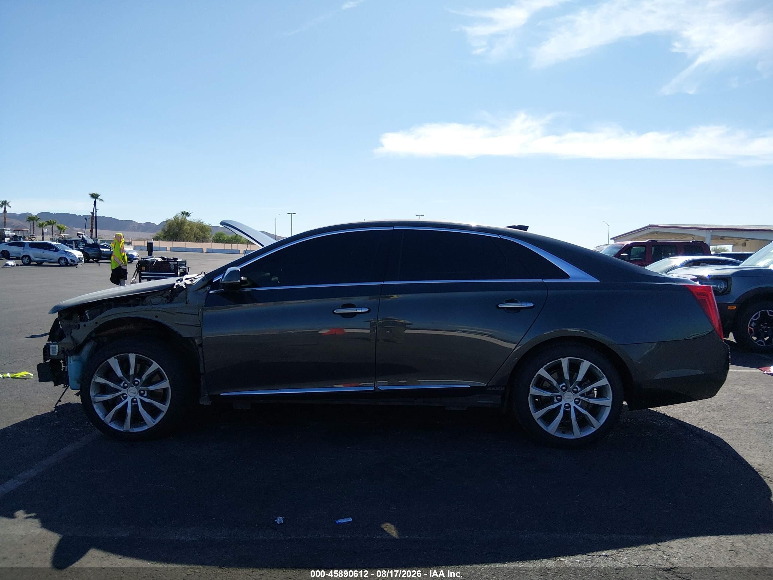 2017 Cadillac Xts Luxury Серый vin: 2G61M5S39H9155941