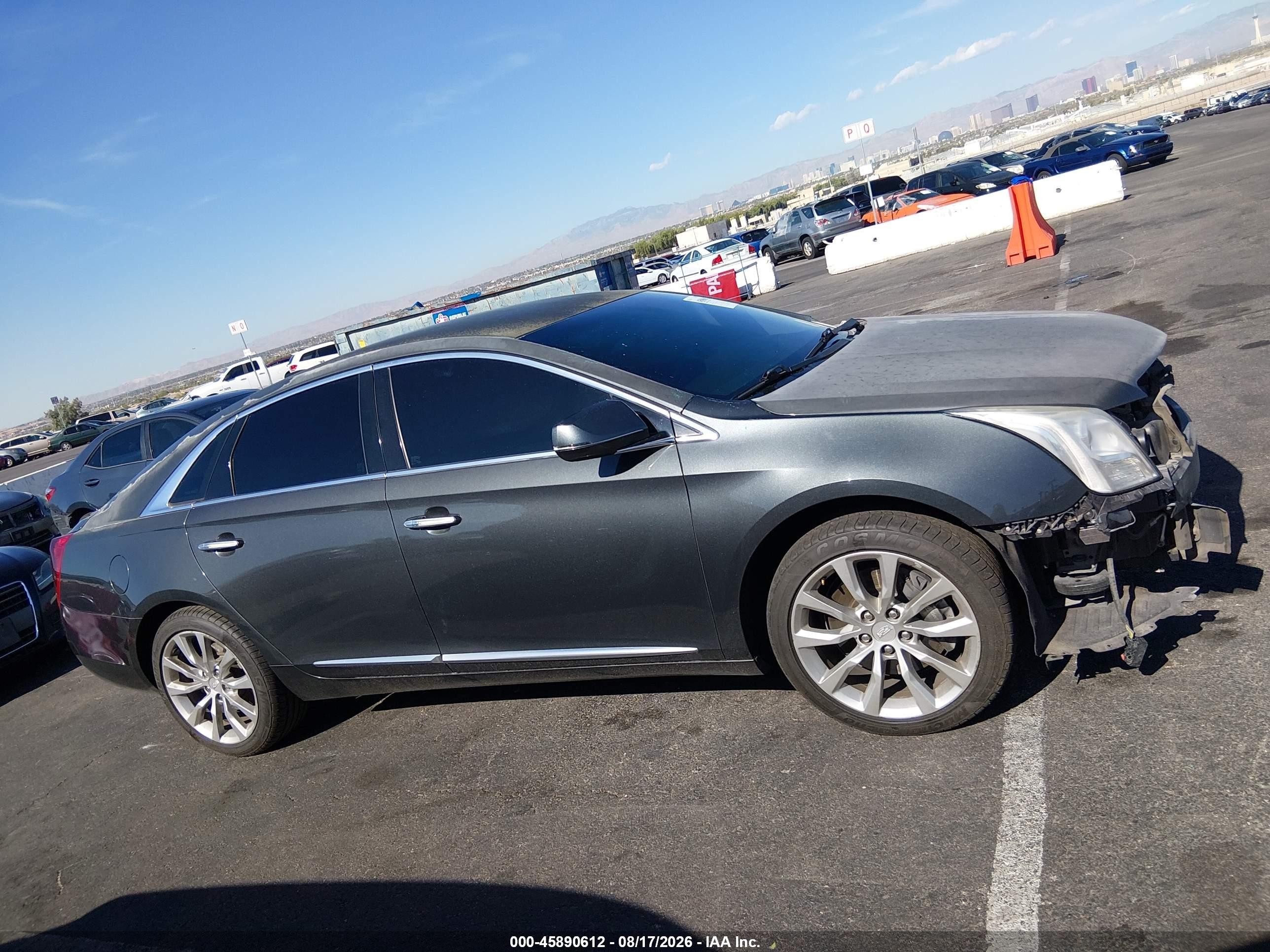 2017 Cadillac Xts Luxury Серый vin: 2G61M5S39H9155941