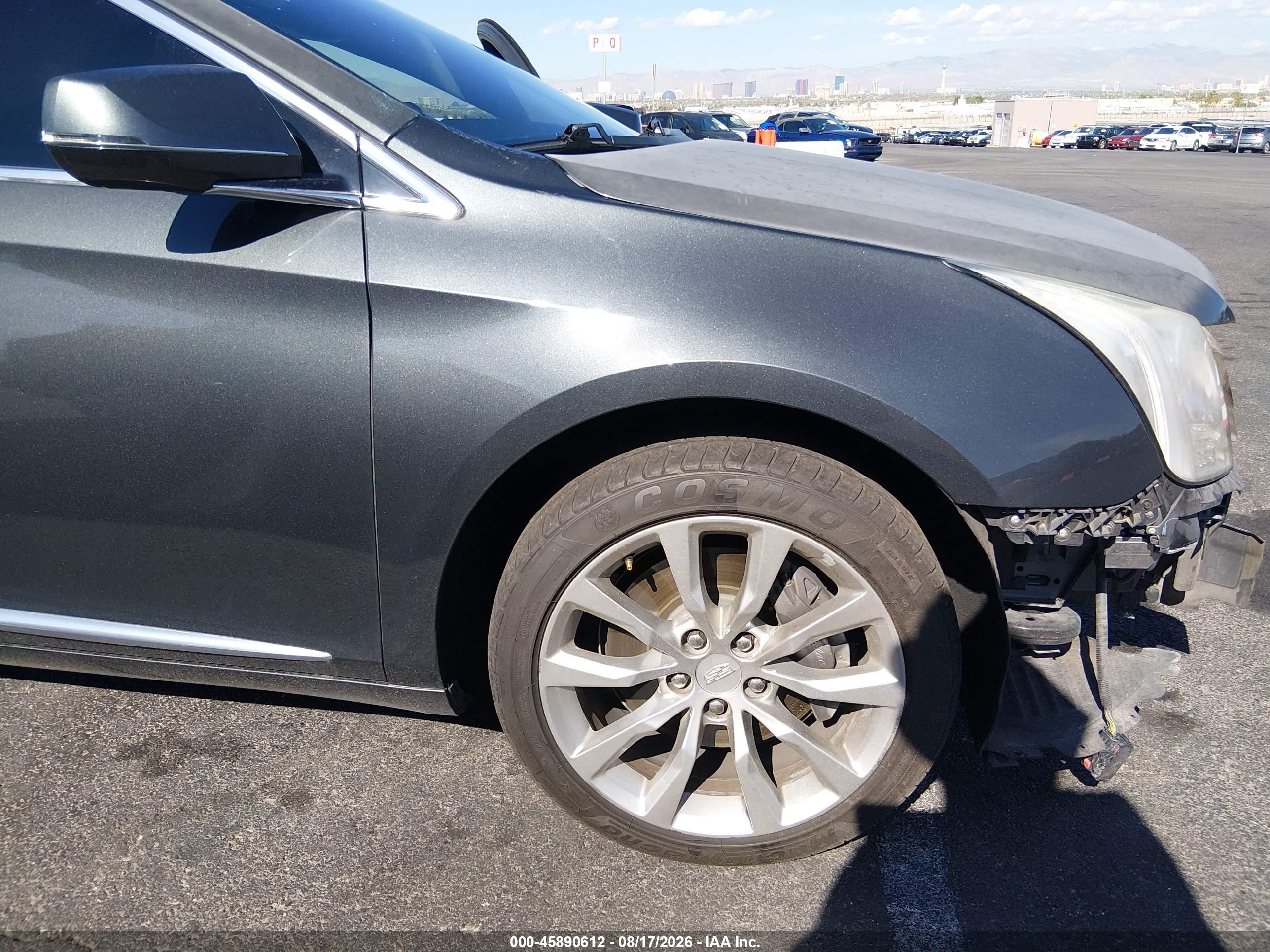 2017 Cadillac Xts Luxury Серый vin: 2G61M5S39H9155941