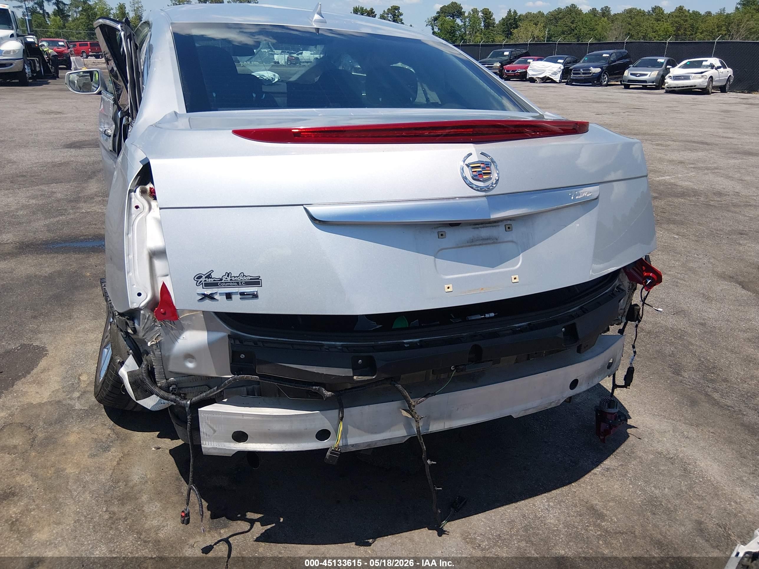 2014 Cadillac Xts Luxury Silver vin: 2G61M5S3XE9180097
