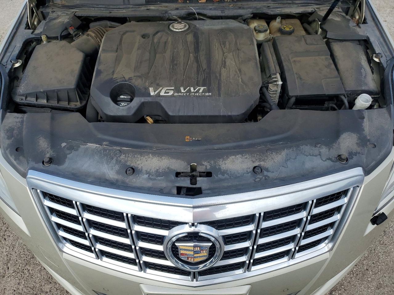 2014 Cadillac Xts Luxury Collection Gold vin: 2G61M5S3XE9319726