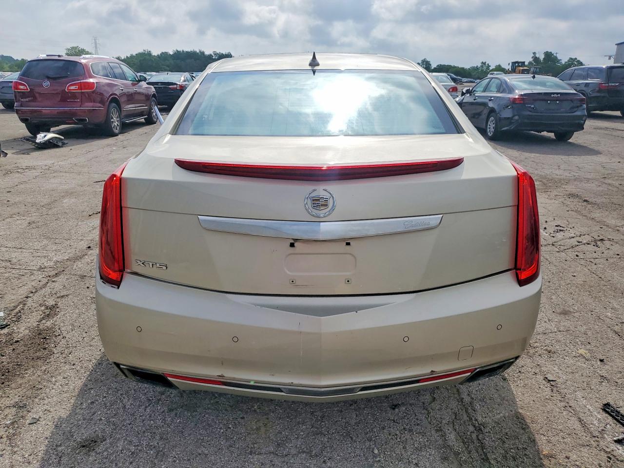 2014 Cadillac Xts Luxury Collection Gold vin: 2G61M5S3XE9319726