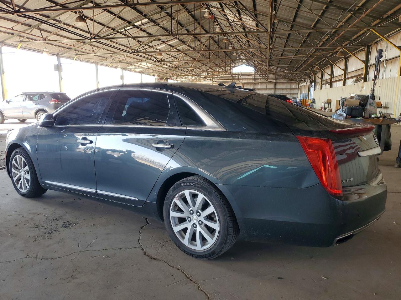 2014 Cadillac Xts Luxury Collection Gray vin: 2G61MS537E9119807