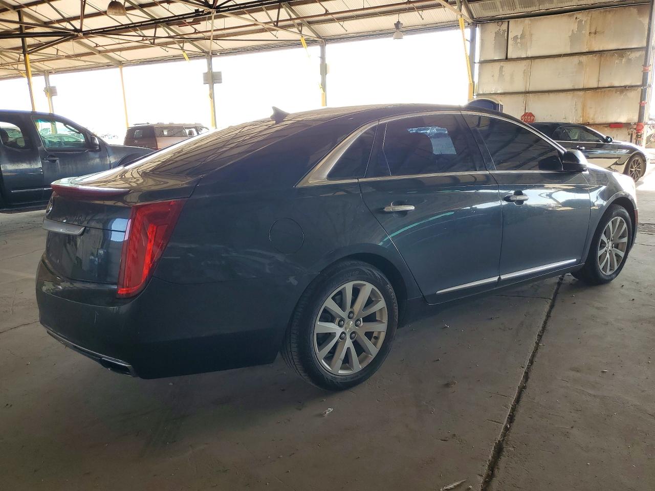 2014 Cadillac Xts Luxury Collection Gray vin: 2G61MS537E9119807