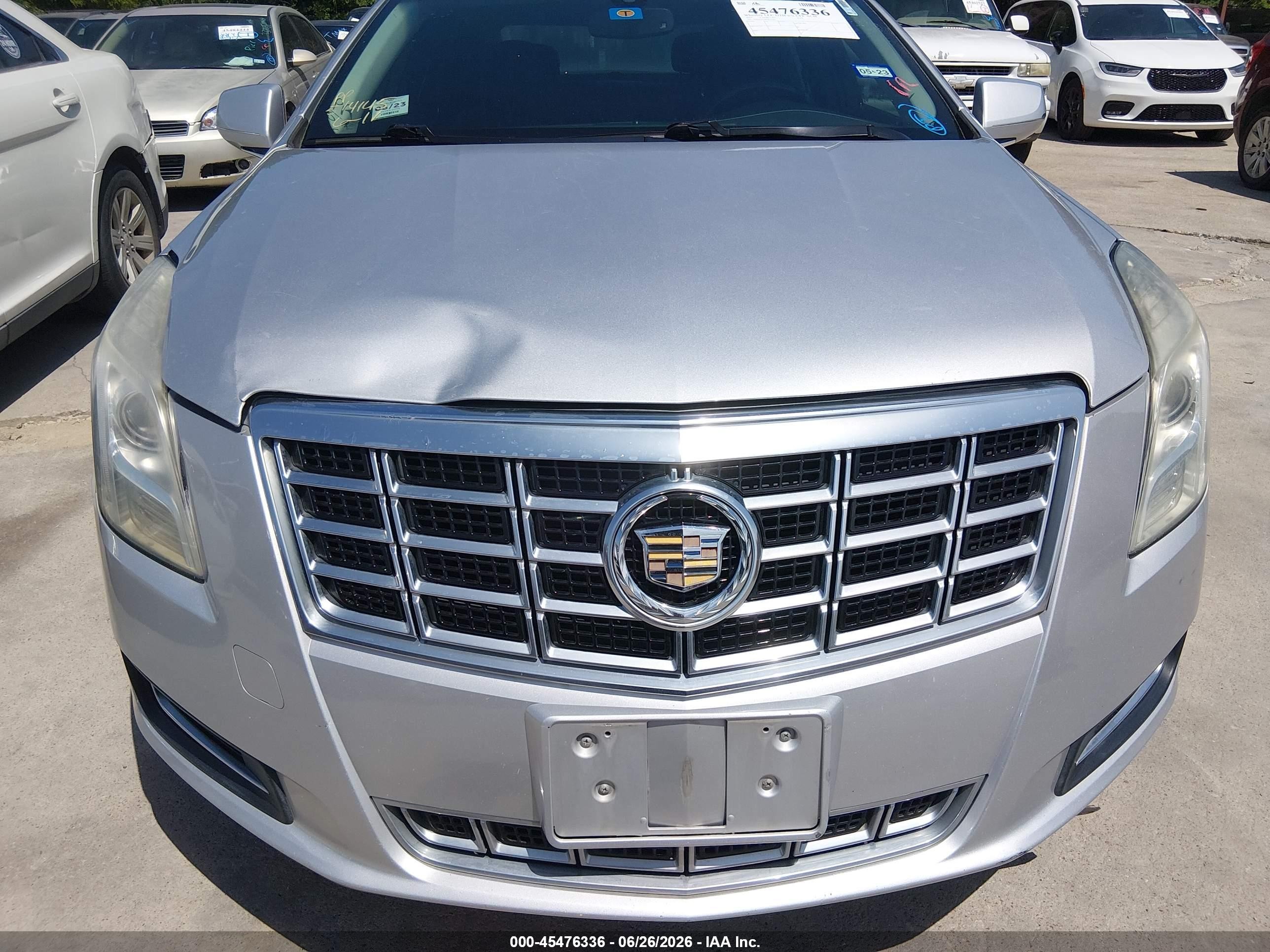2013 Cadillac Xts Standard Silver vin: 2G61N5S30D9215385