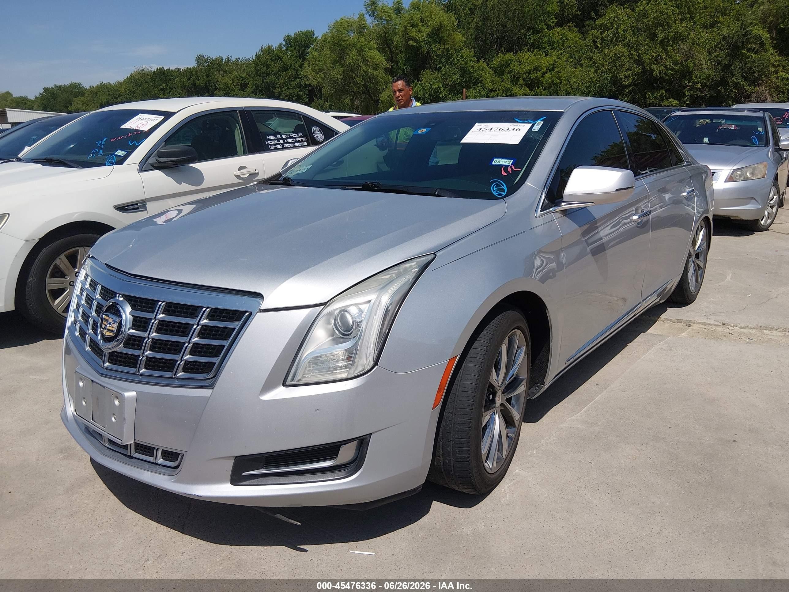 2013 Cadillac Xts Standard Silver vin: 2G61N5S30D9215385