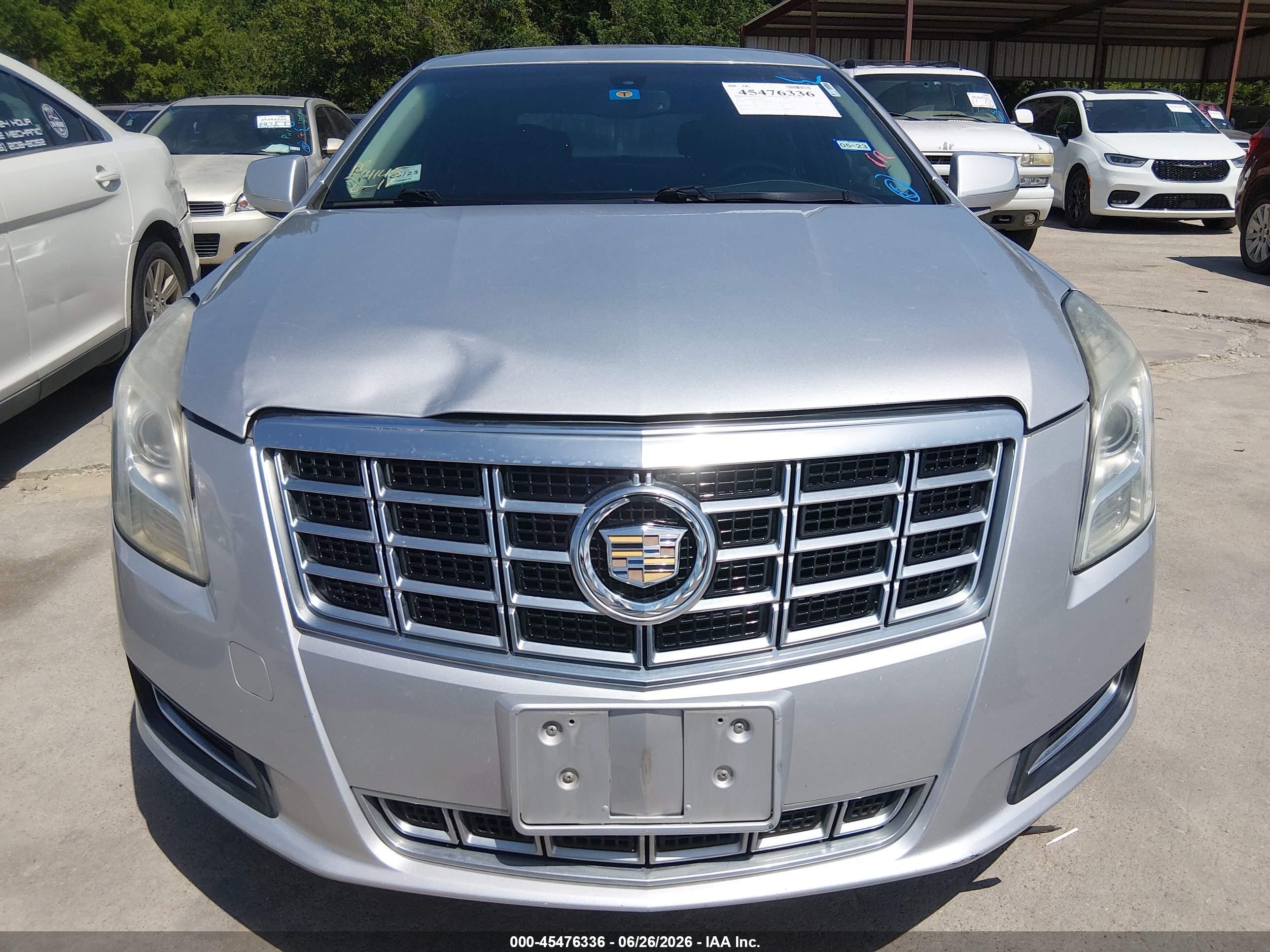 2013 Cadillac Xts Standard Silver vin: 2G61N5S30D9215385