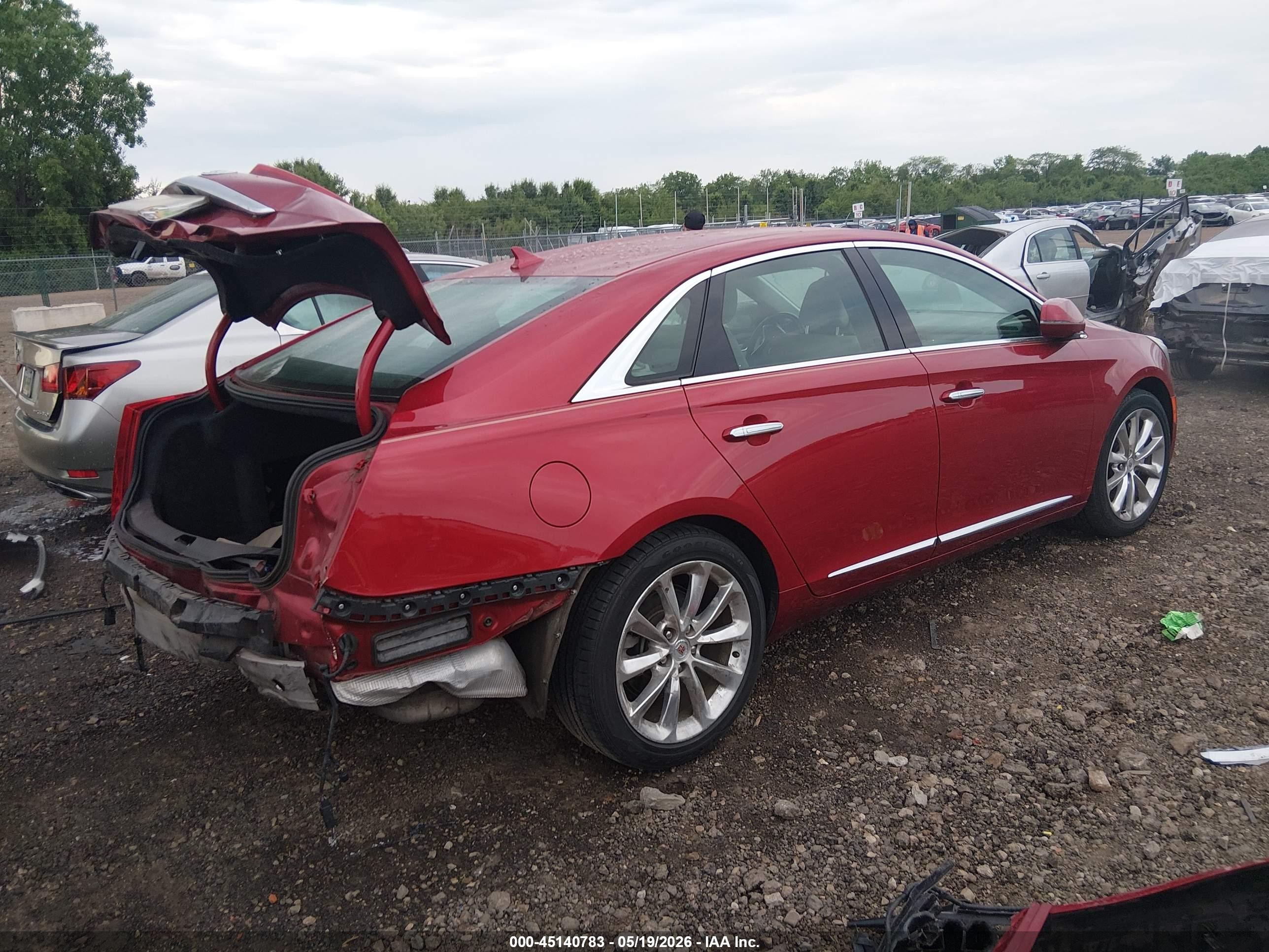 2013 Cadillac Xts Standard Красный vin: 2G61N5S30D9234051