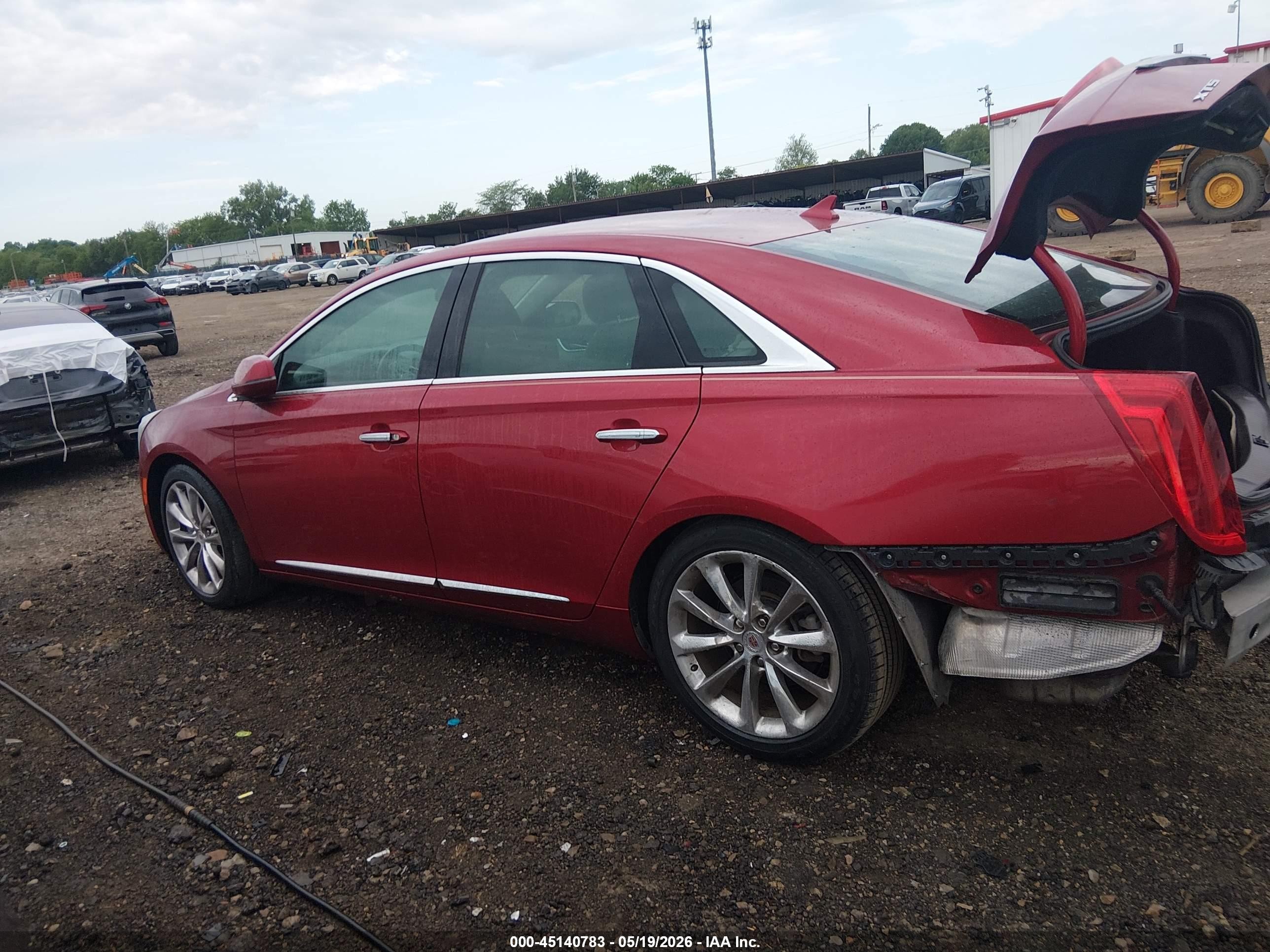 2013 Cadillac Xts Standard Красный vin: 2G61N5S30D9234051