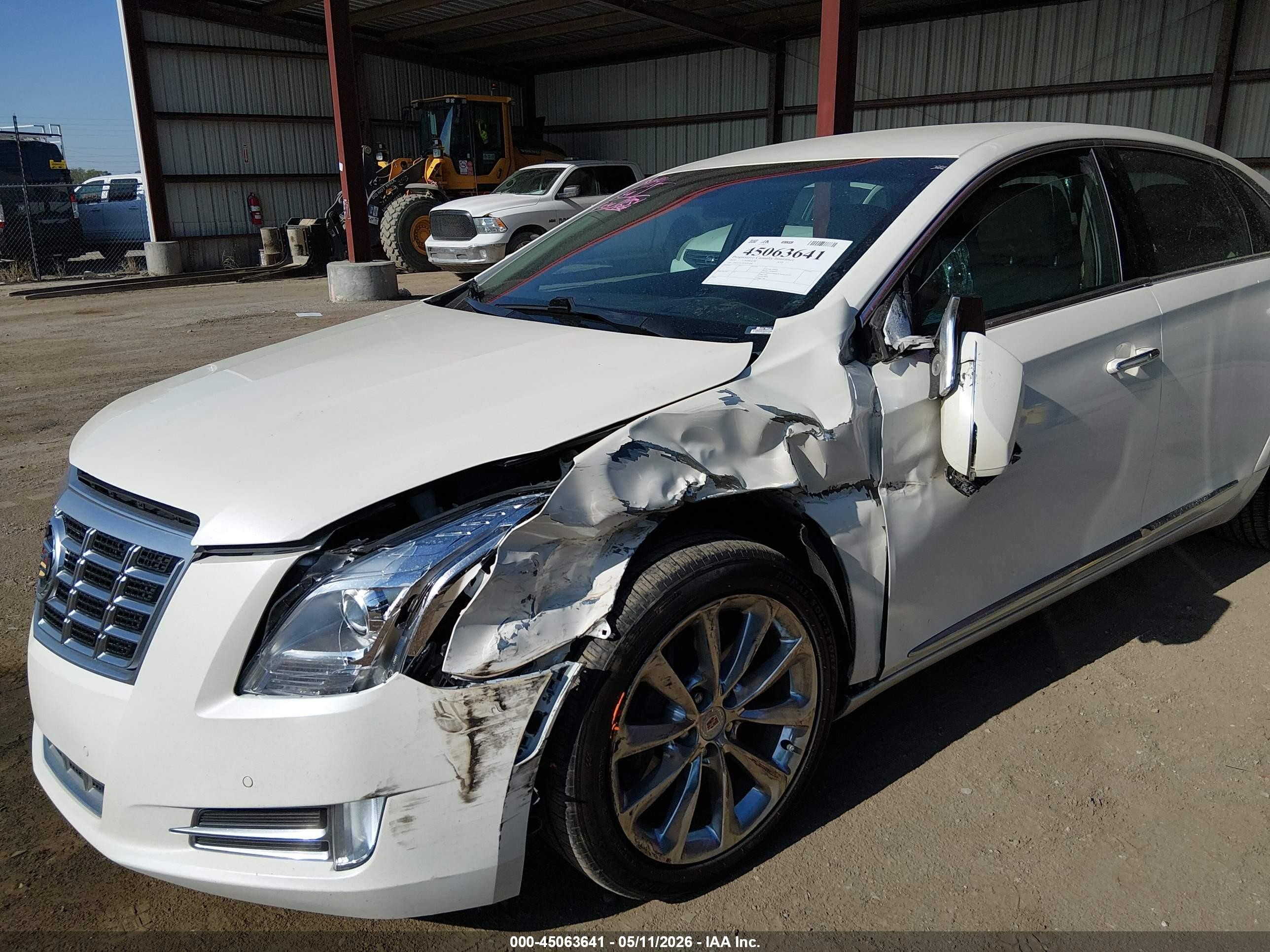 2014 Cadillac Xts Luxury White vin: 2G61N5S30E9201696