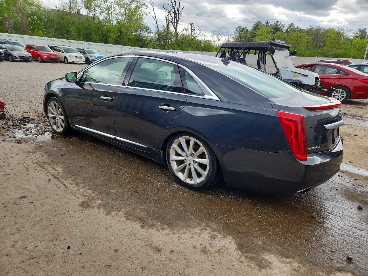 2014 Cadillac Xts Luxury Collection Gray vin: 2G61N5S31E9215719