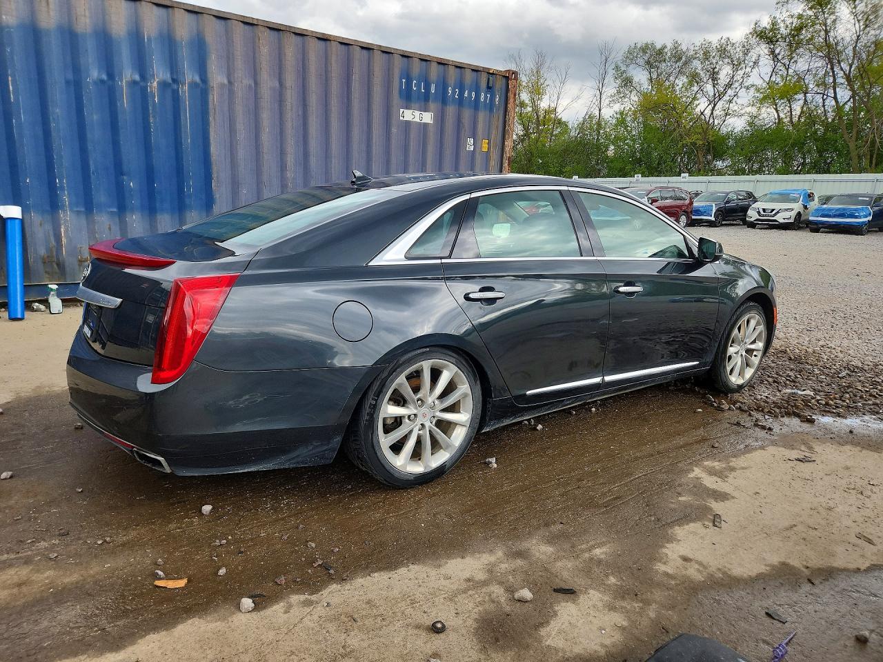 2014 Cadillac Xts Luxury Collection Gray vin: 2G61N5S31E9215719