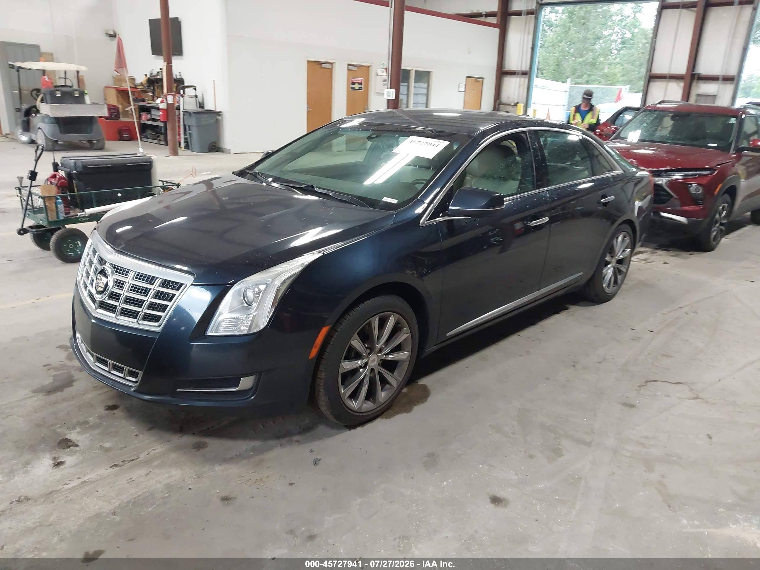 2013 Cadillac Xts Standard Dark Blue vin: 2G61N5S32D9208874