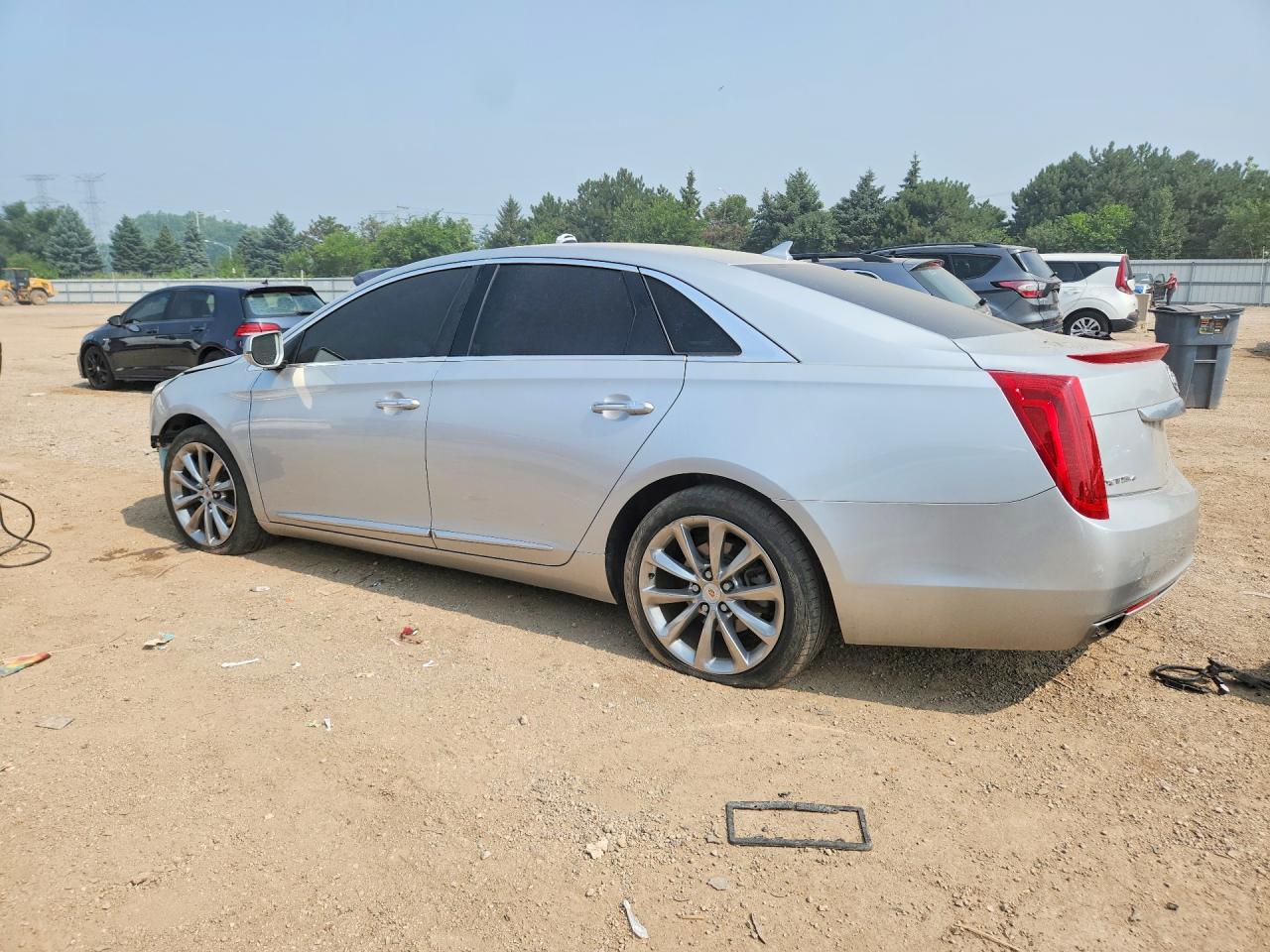 2014 Cadillac Xts Luxury Collection Silver vin: 2G61N5S32E9196890