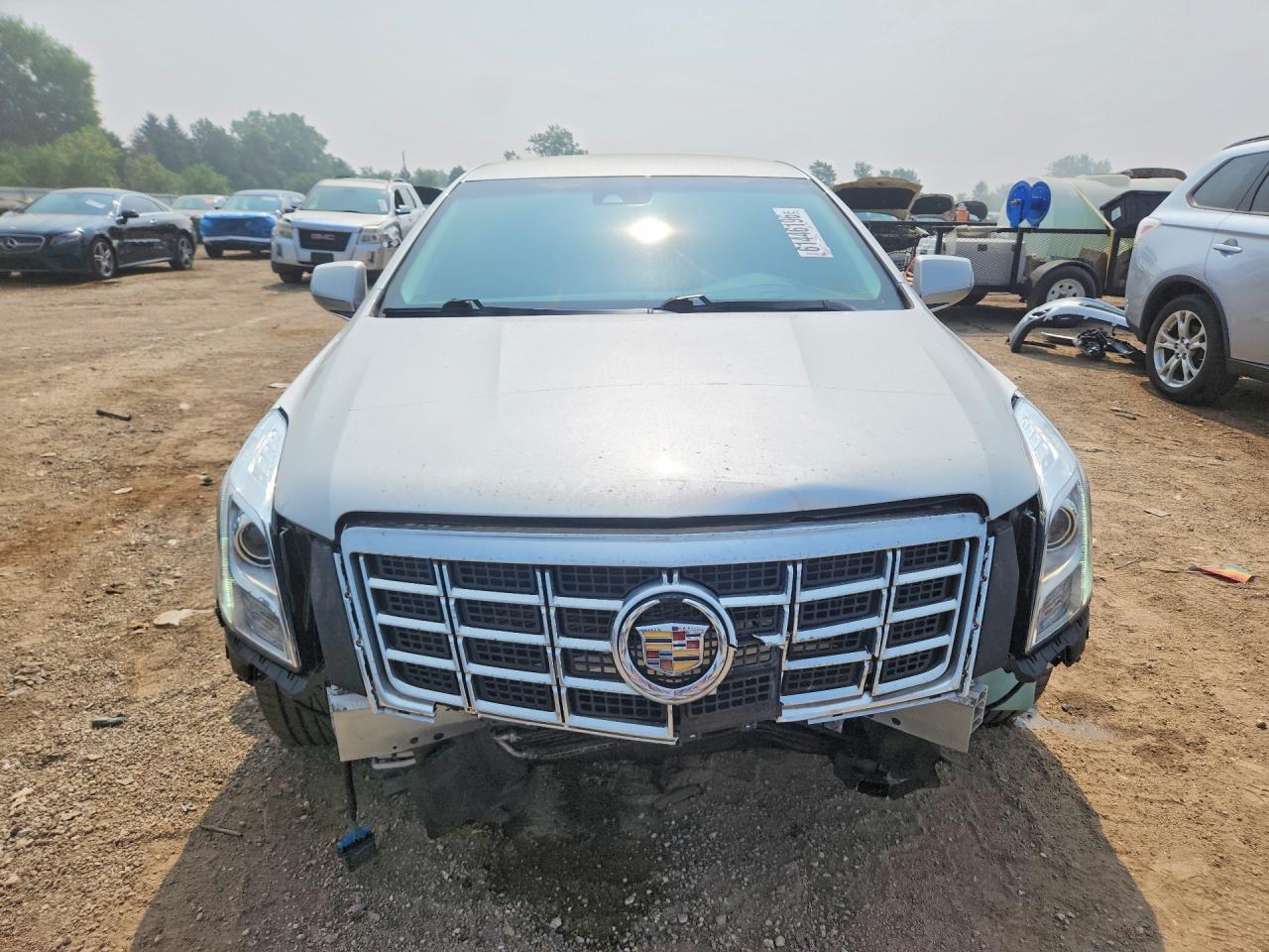2014 Cadillac Xts Luxury Collection Silver vin: 2G61N5S32E9196890