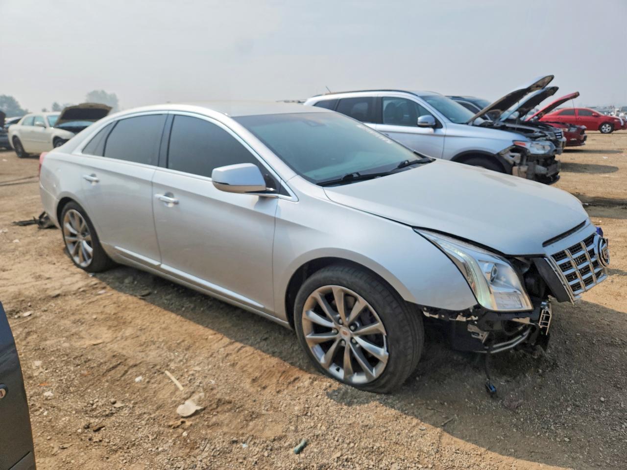 2014 Cadillac Xts Luxury Collection Silver vin: 2G61N5S32E9196890