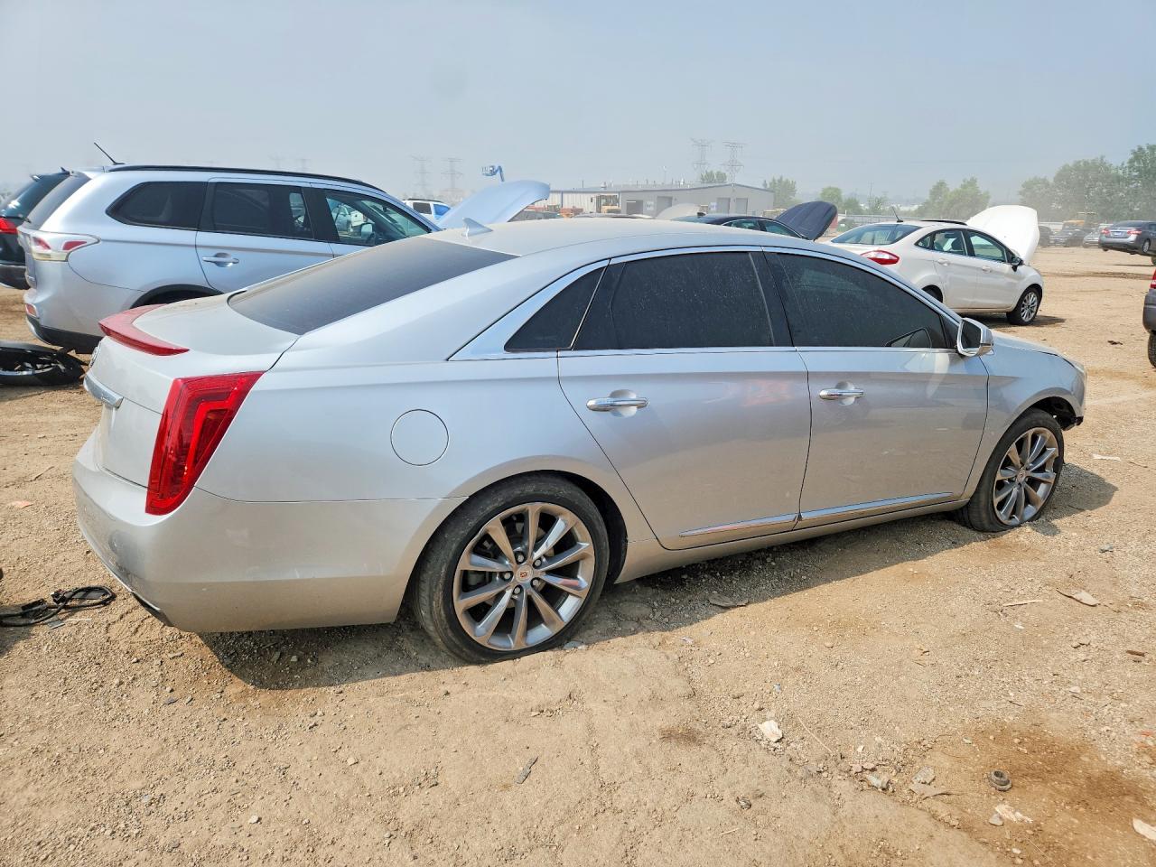 2014 Cadillac Xts Luxury Collection Silver vin: 2G61N5S32E9196890