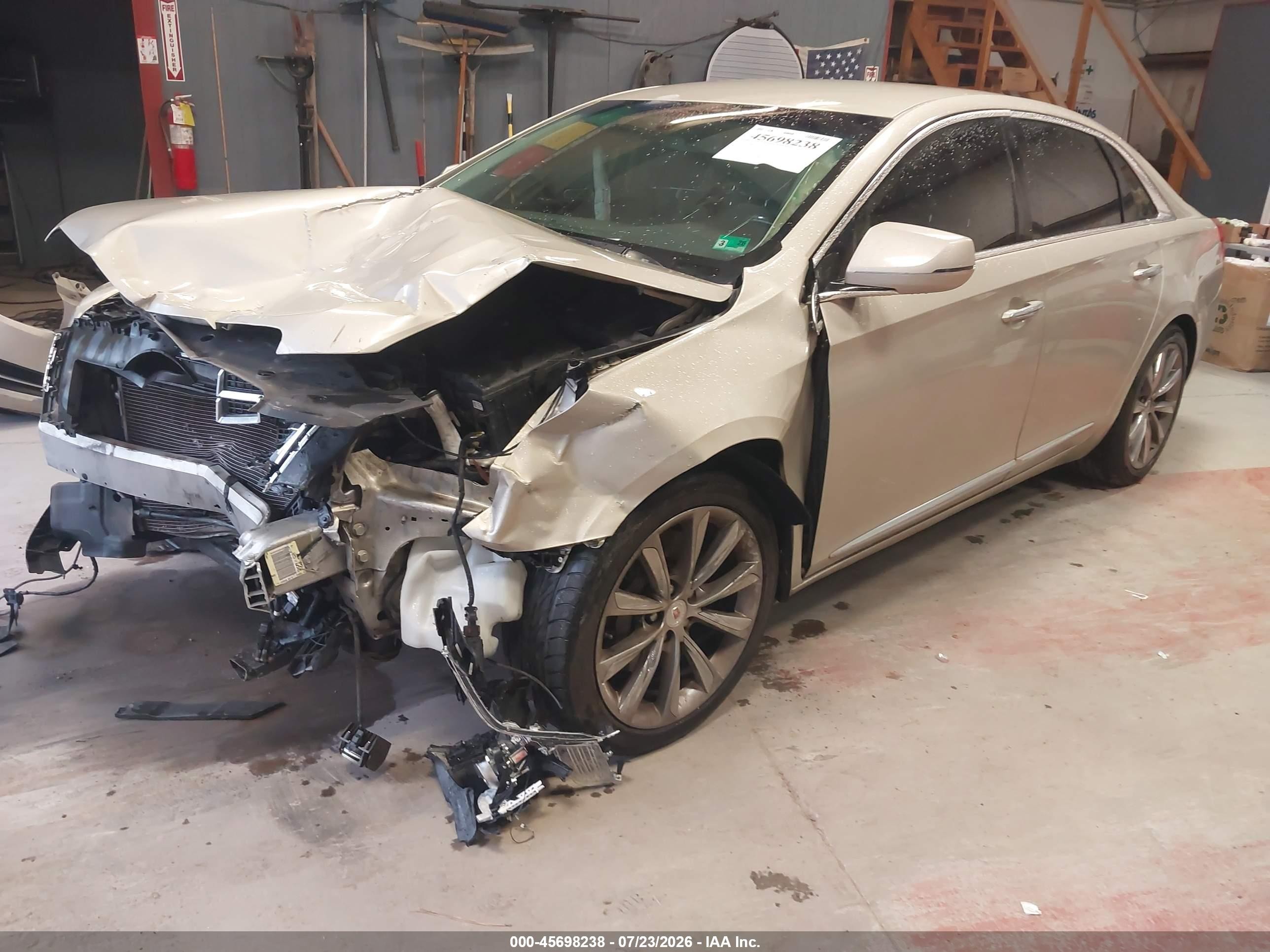 2013 Cadillac Xts Standard Tan vin: 2G61N5S33D9215543