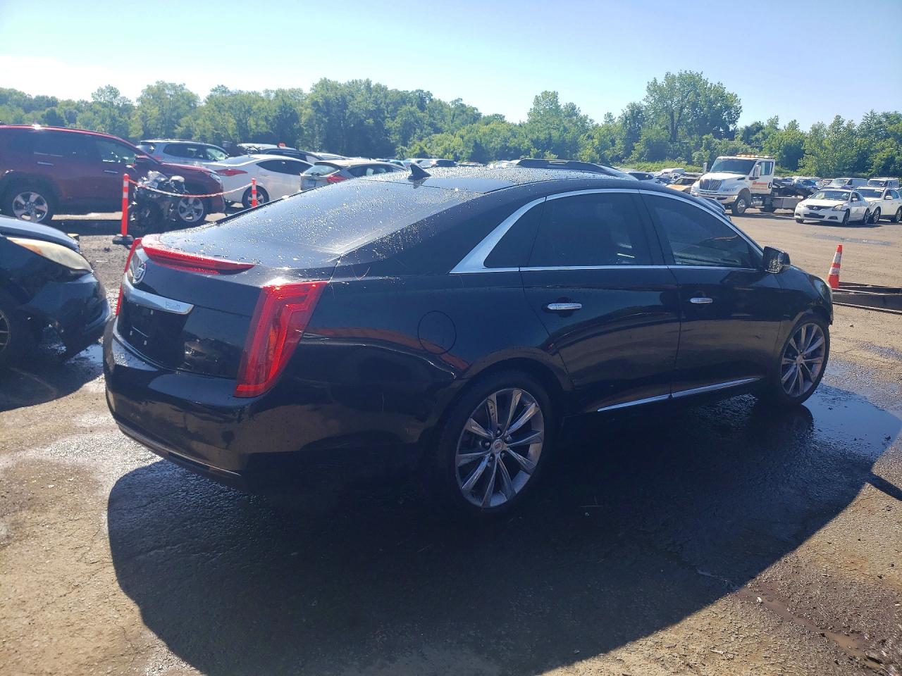 2013 Cadillac Xts Black vin: 2G61N5S33D9241818