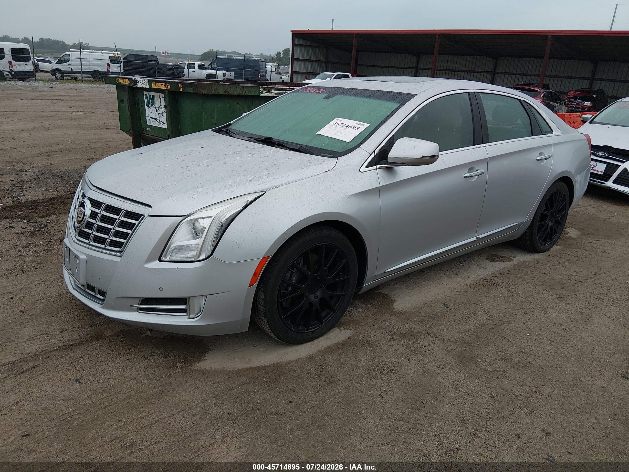 2014 Cadillac Xts Luxury Silver vin: 2G61N5S33E9150212