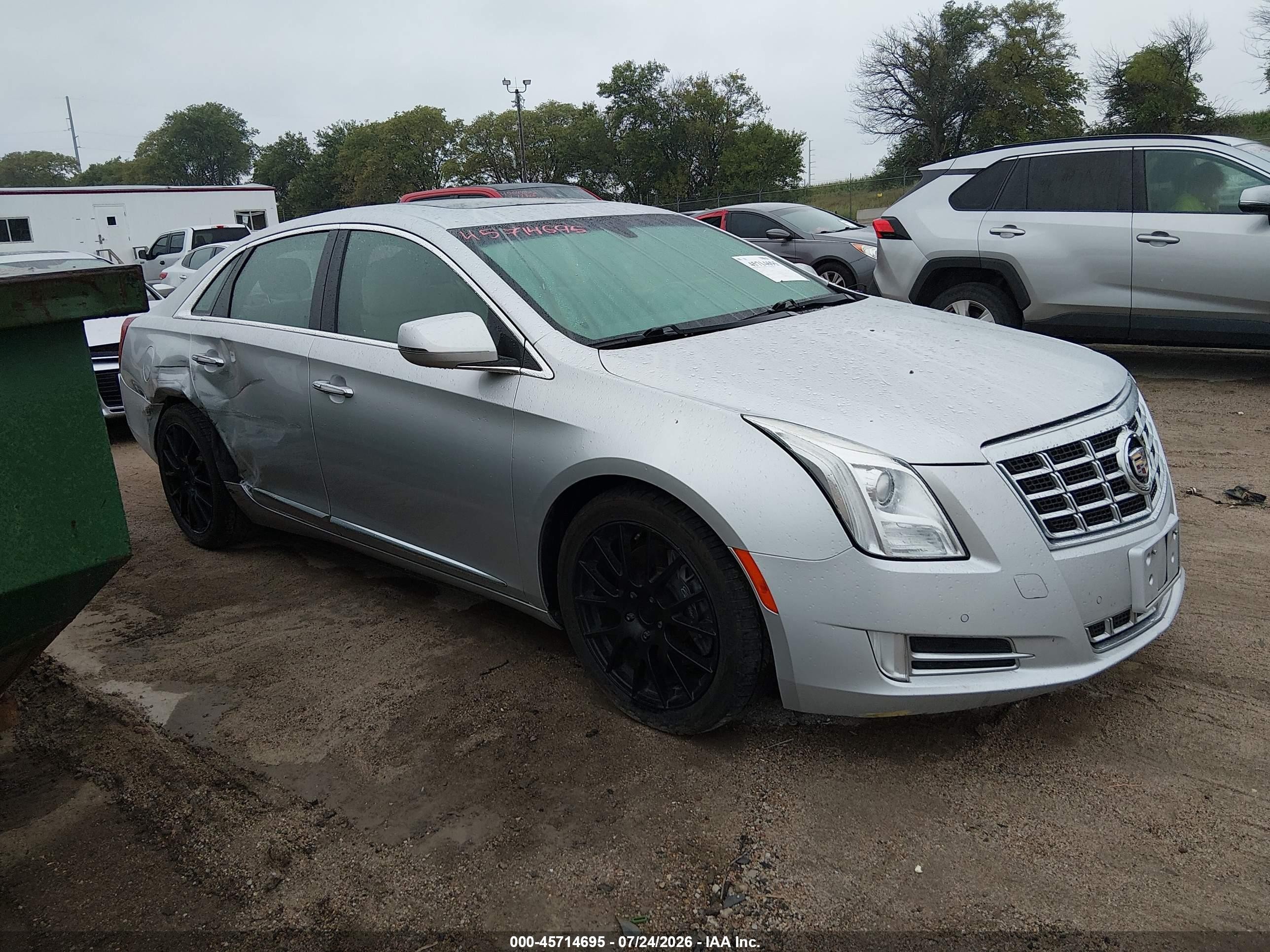 2014 Cadillac Xts Luxury Silver vin: 2G61N5S33E9150212