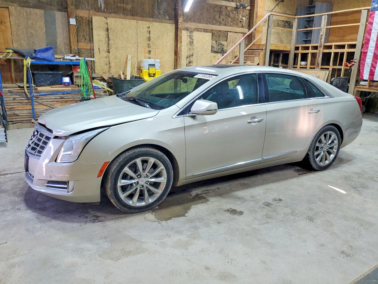 2014 Cadillac Xts Luxury Collection Кремовый vin: 2G61N5S35E9292593