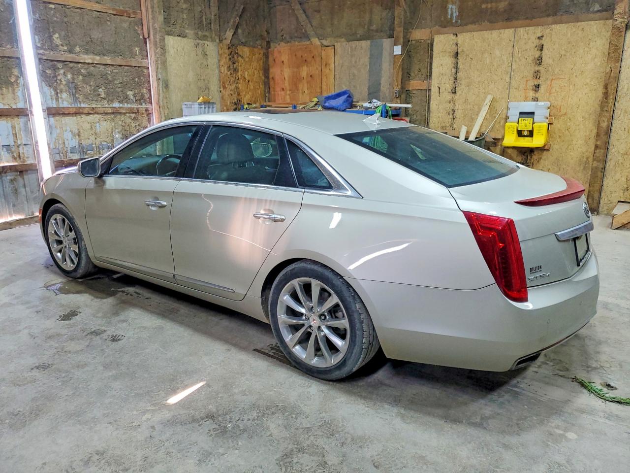 2014 Cadillac Xts Luxury Collection Cream vin: 2G61N5S35E9292593