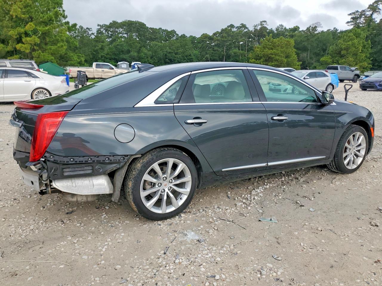 2015 Cadillac Xts Luxury Collection Gray vin: 2G61N5S37F9262013