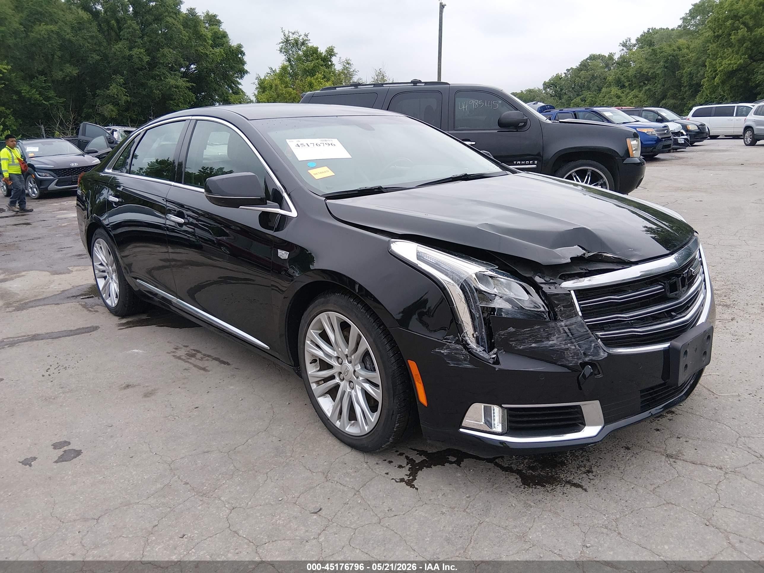 2018 Cadillac Xts Luxury Black vin: 2G61N5S38J9154654