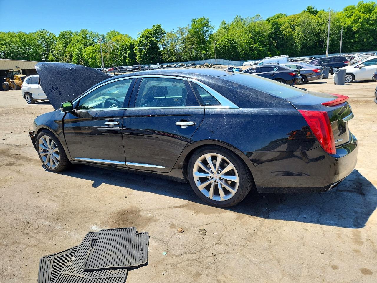 2014 Cadillac Xts Luxury Collection Black vin: 2G61N5S39E9277126