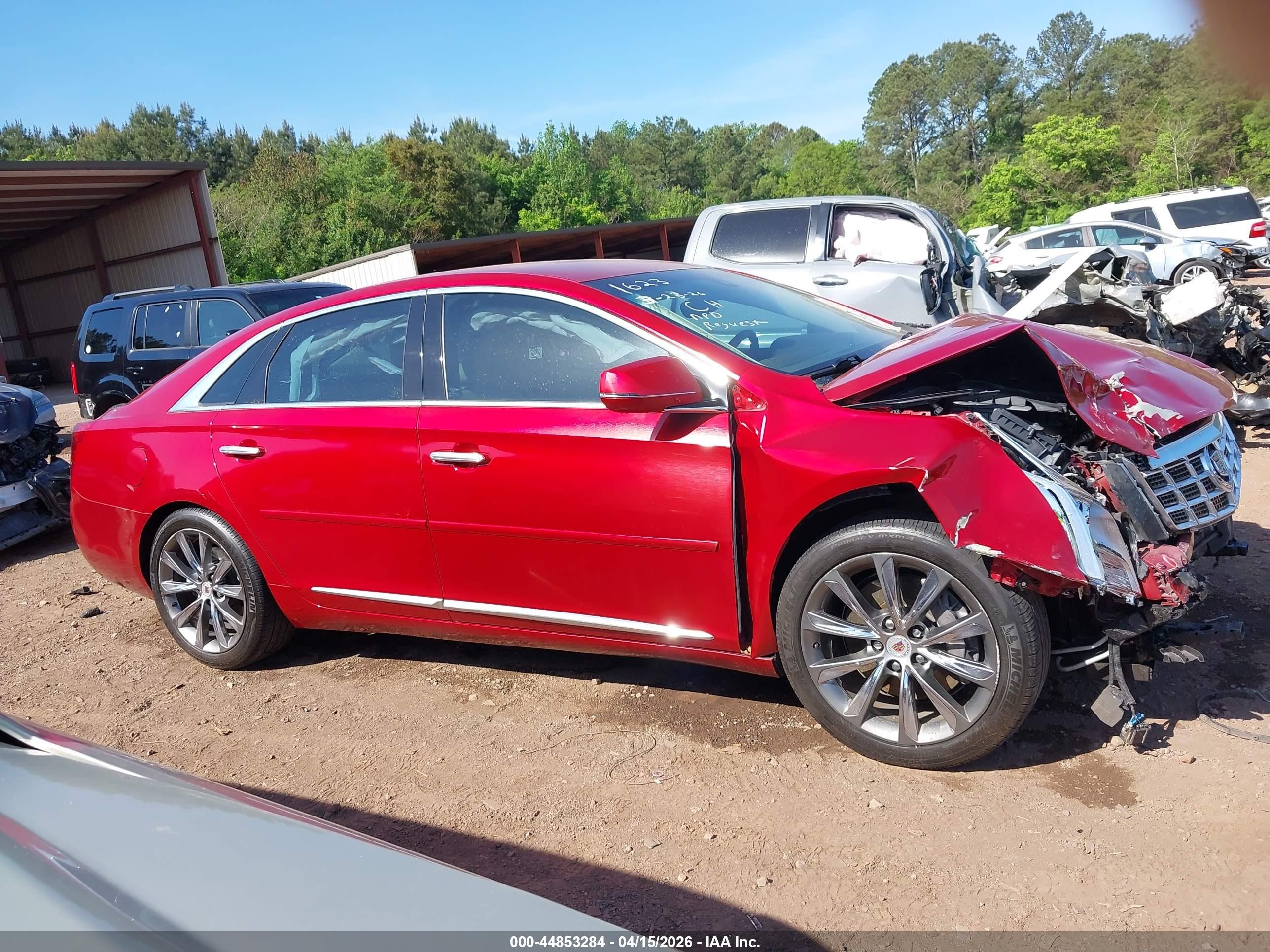 2013 Cadillac Xts Standard Red vin: 2G61N5S3XD9171623