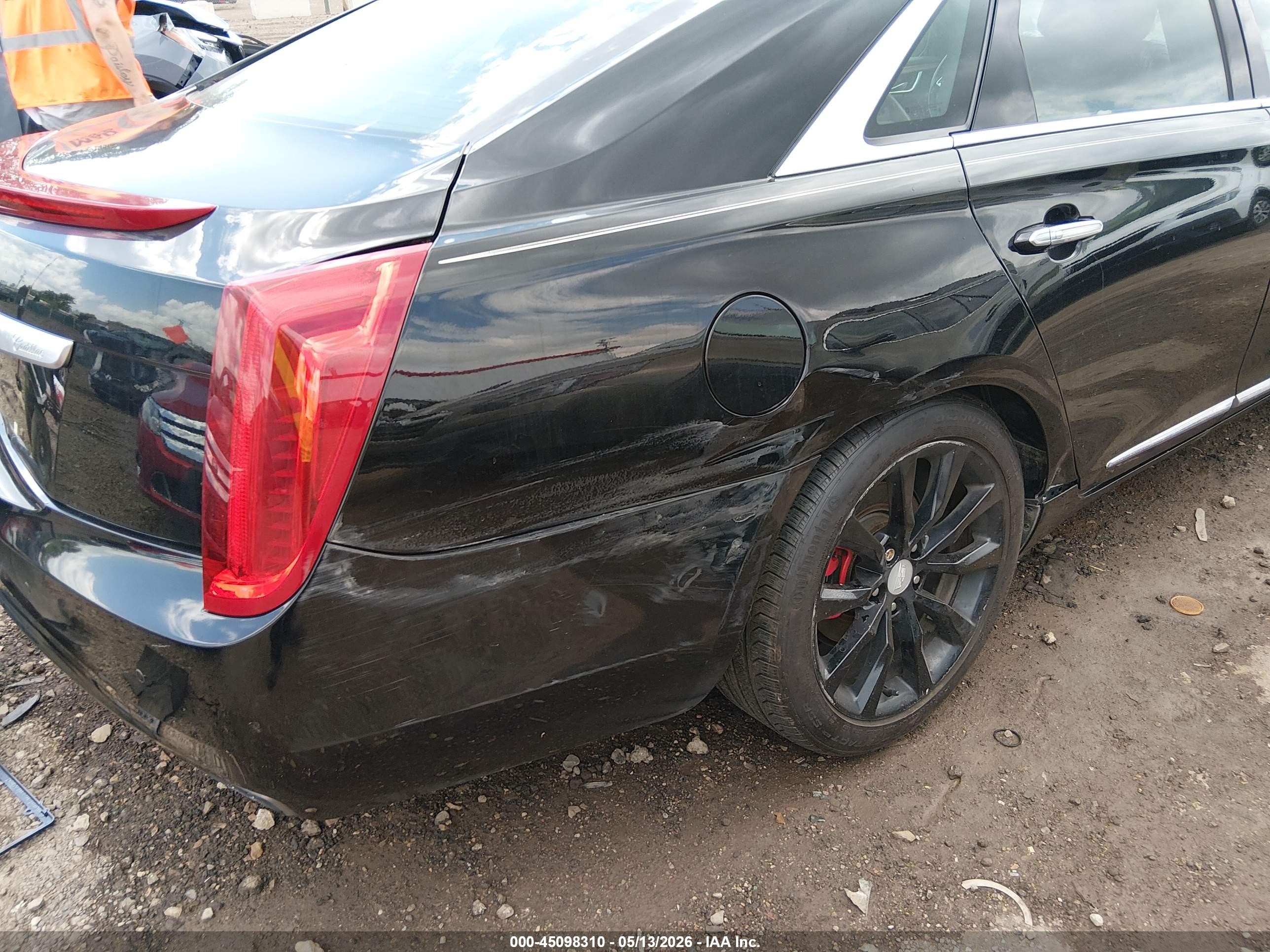 2016 Cadillac Xts Luxury Collection Black vin: 2G61N5S3XG9173358