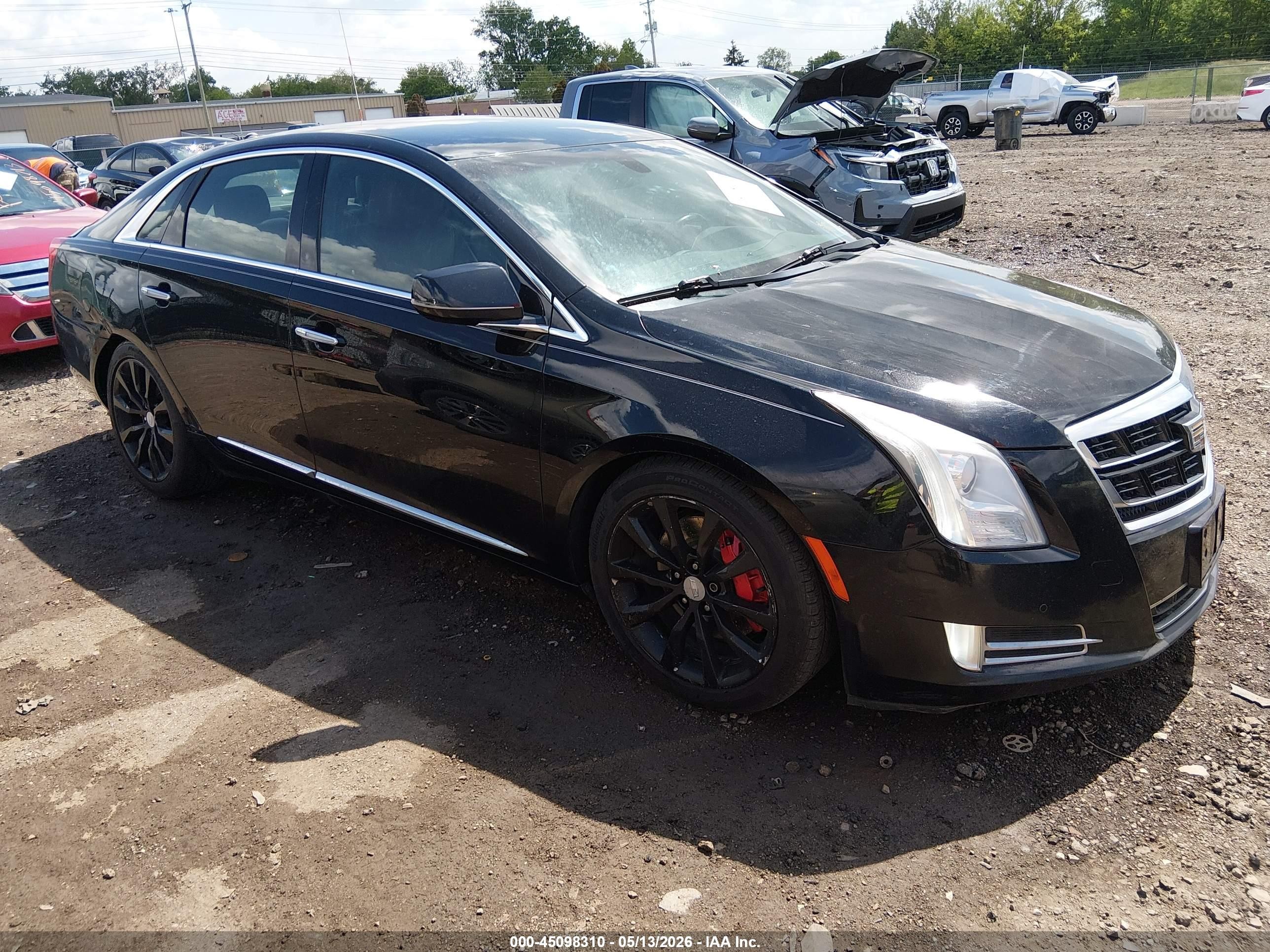 2016 Cadillac Xts Luxury Collection Black vin: 2G61N5S3XG9173358